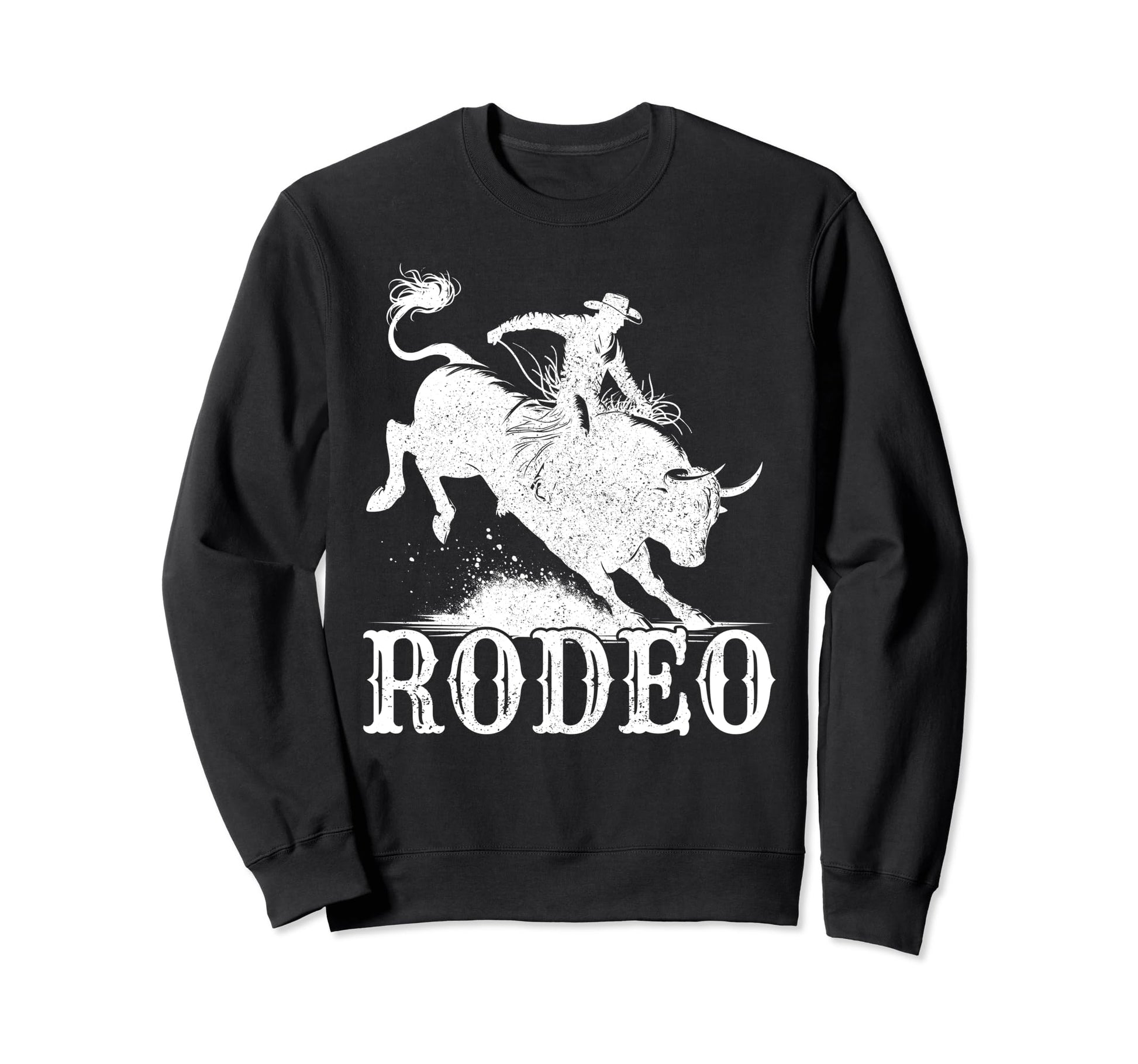 Cowboycore Steer Bull Cow Skull Sweatshirt - Novelty Apparel for Adults - T-Shirt, Sweatshirt, Hoodie