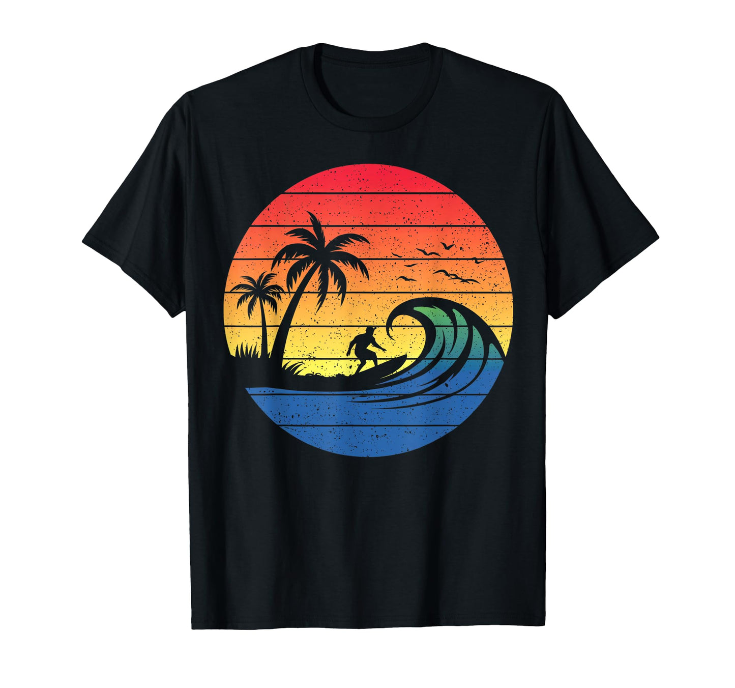 Surfing Surfer Beach Gifts Surfboard T-Shirt - Unique Graphic Men Women - T-Shirt, Sweatshirt, Hoodie