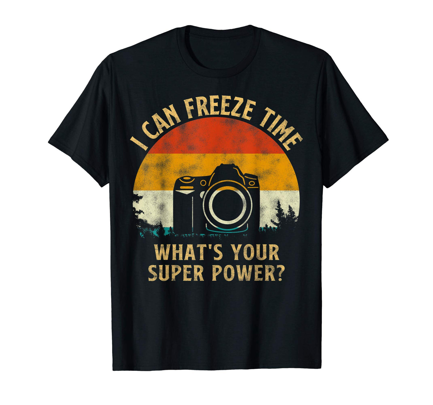 Shutterbug Camera Pine Tree T-Shirt - Streetwear Style Men Women - T-Shirt, Sweatshirt, Hoodie