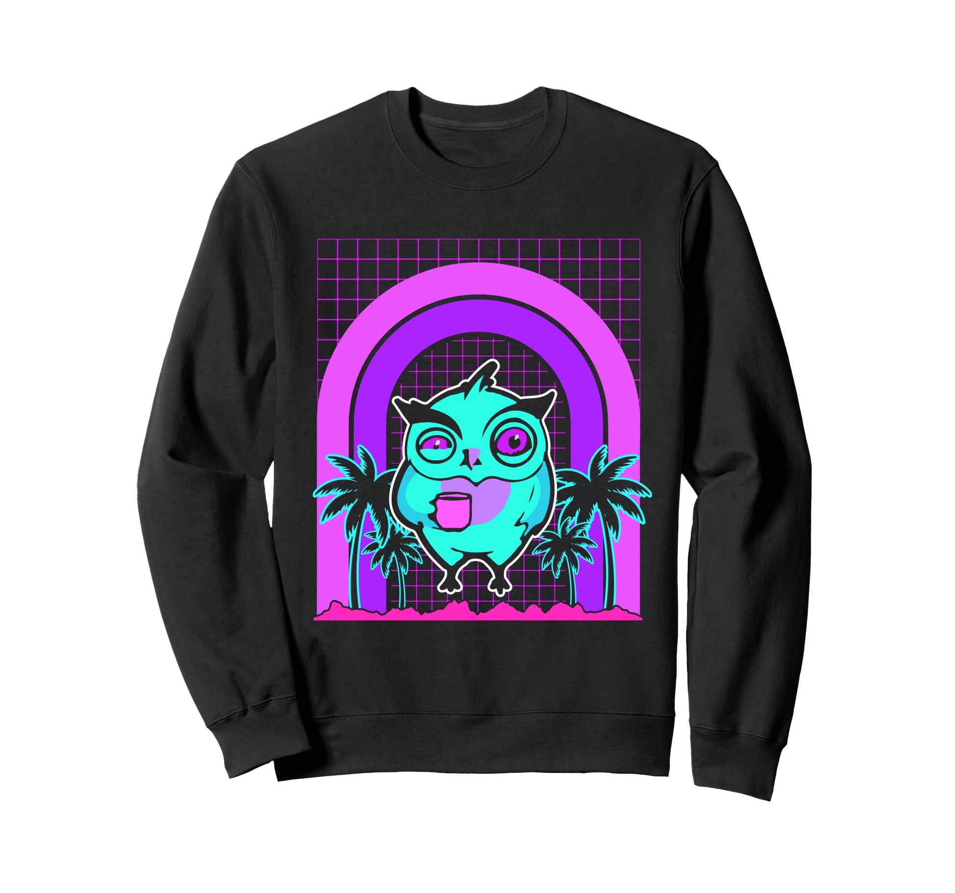Aesthetic Vaporwave Outfits Sweatshirt - Aesthetic Graphic for Adults - T-Shirt, Sweatshirt, Hoodie