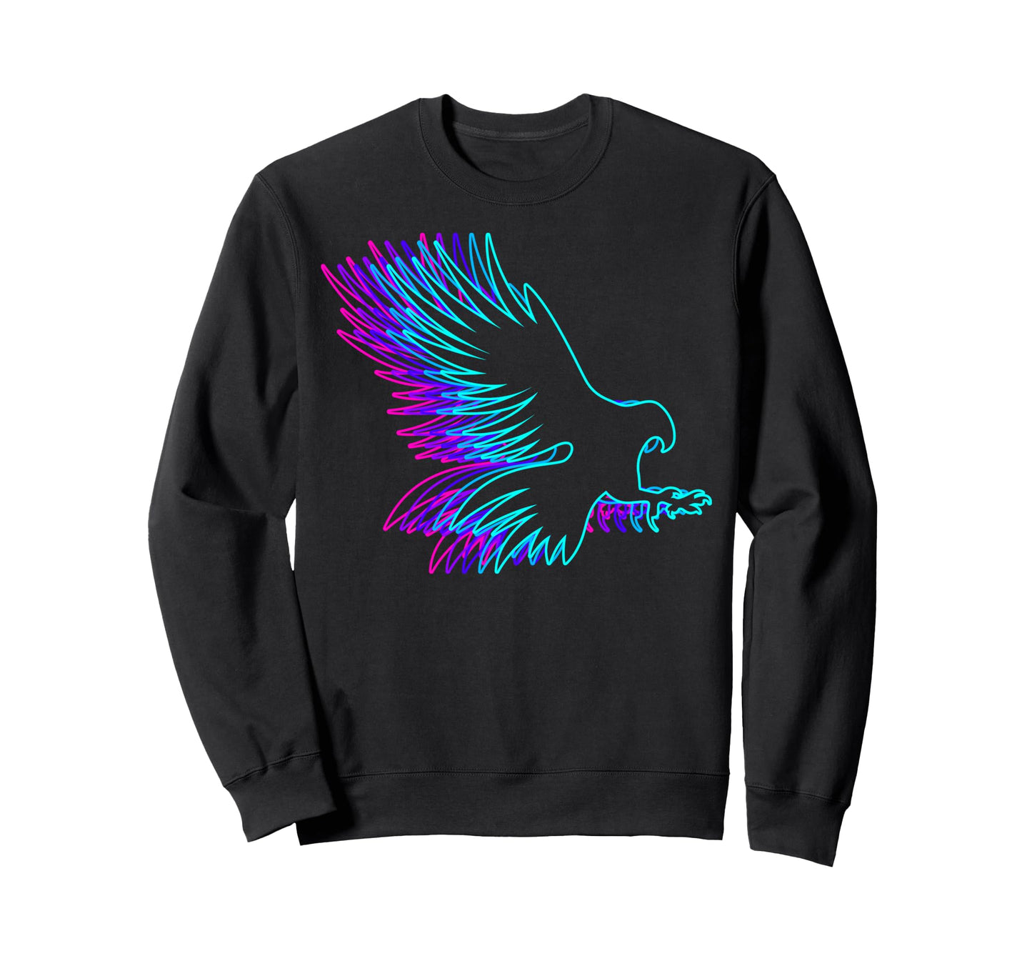 Falconry Falconer Vaporwave Sweatshirt - Fun Novelty Design Unisex - T-Shirt, Sweatshirt, Hoodie