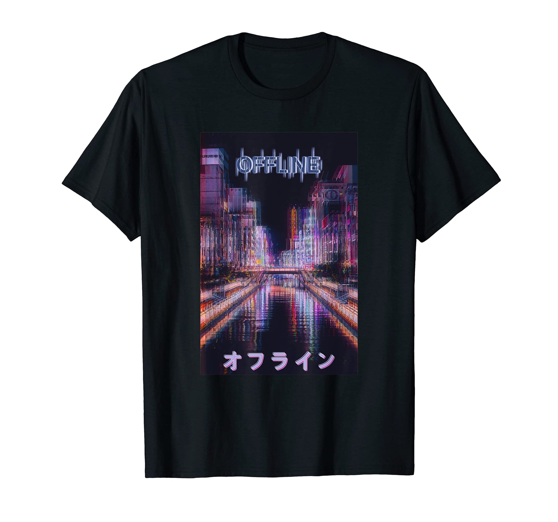 Offline Streetwear Grunge Aesthetic T-Shirt - Graphic Print Men Women - T-Shirt, Sweatshirt, Hoodie