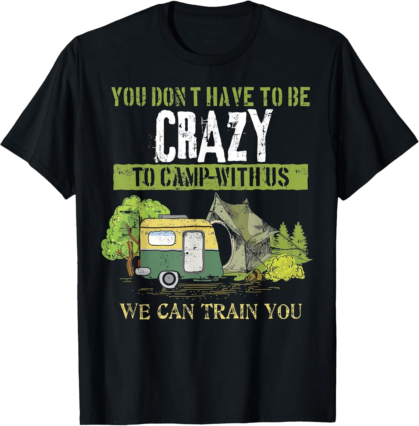 Camping Lovers Gift Birthday Design Idea - Adult & Kids T-Shirts, Sweatshirts & Hoodies apparel design preview 1