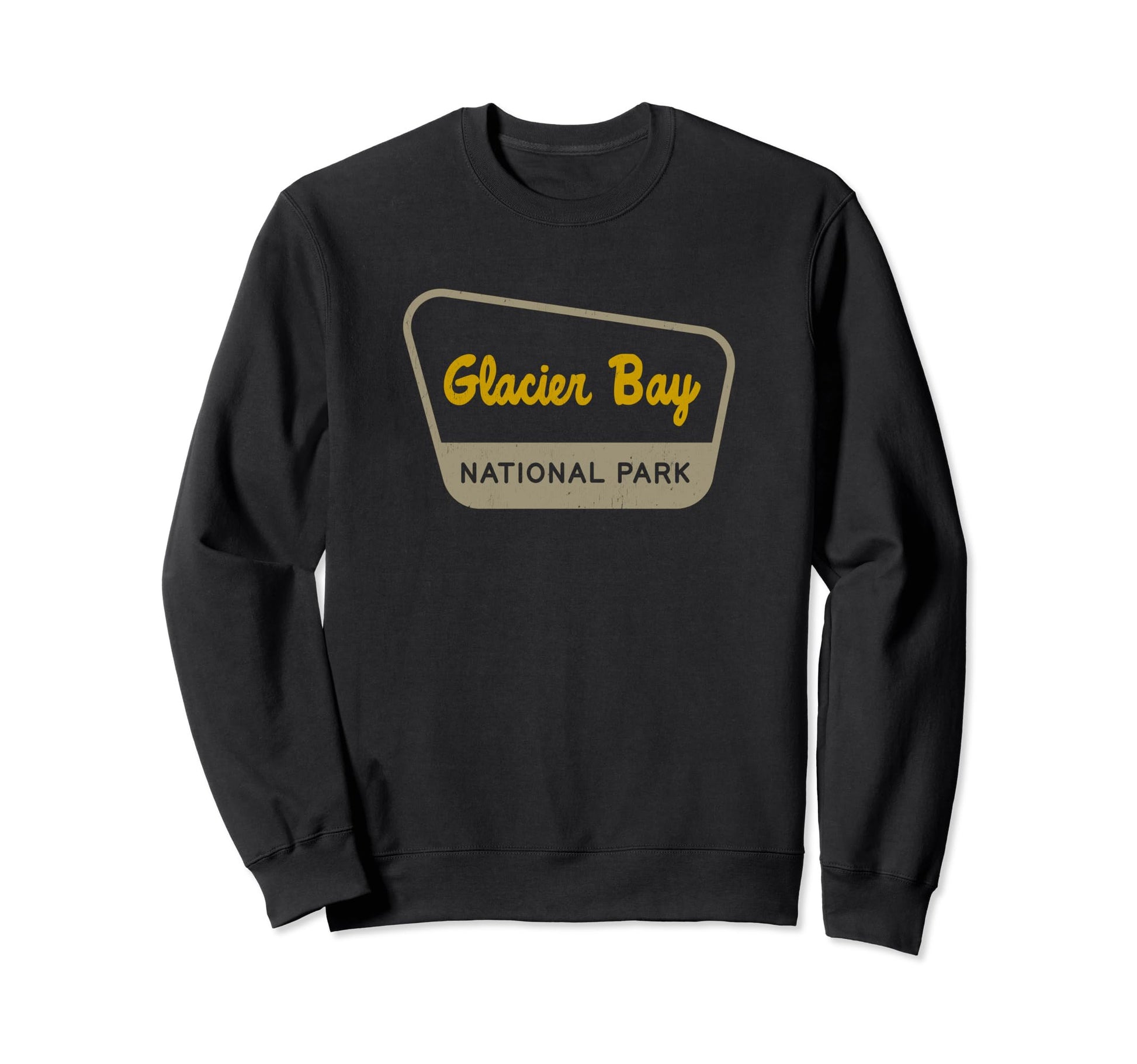 Glacier Bay National Park Two Tone Sweatshirt - Unique Graphic for Adults - T-Shirt, Sweatshirt, Hoodie