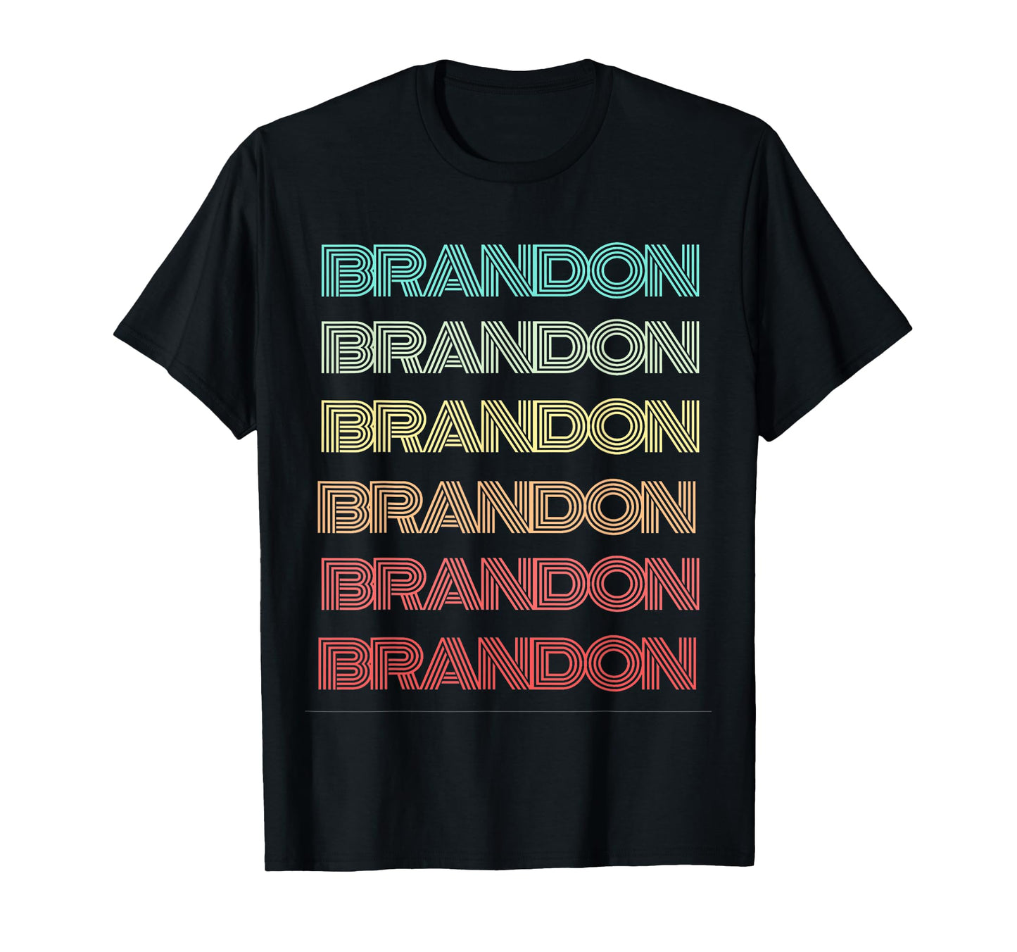 First Name Brandon Personalized T-Shirt - Unique Graphic for Adults - T-Shirt, Sweatshirt, Hoodie