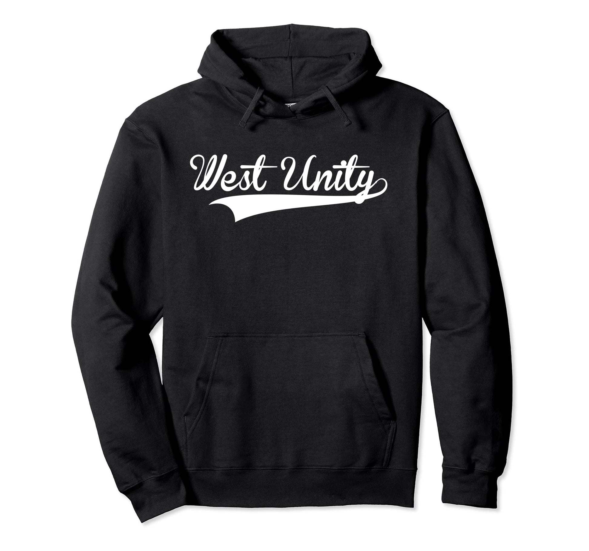 West Unity Baseball Font Hoodie - Streetwear Style Unisex - T-Shirt, Sweatshirt, Hoodie