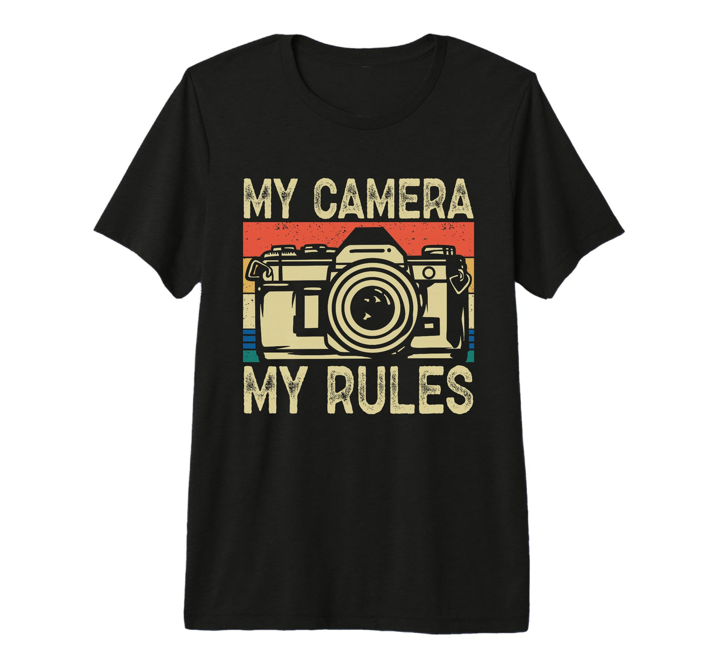 Photo Camera Photographer Flash T-Shirt - Streetwear Style for Adults - T-Shirt, Sweatshirt, Hoodie