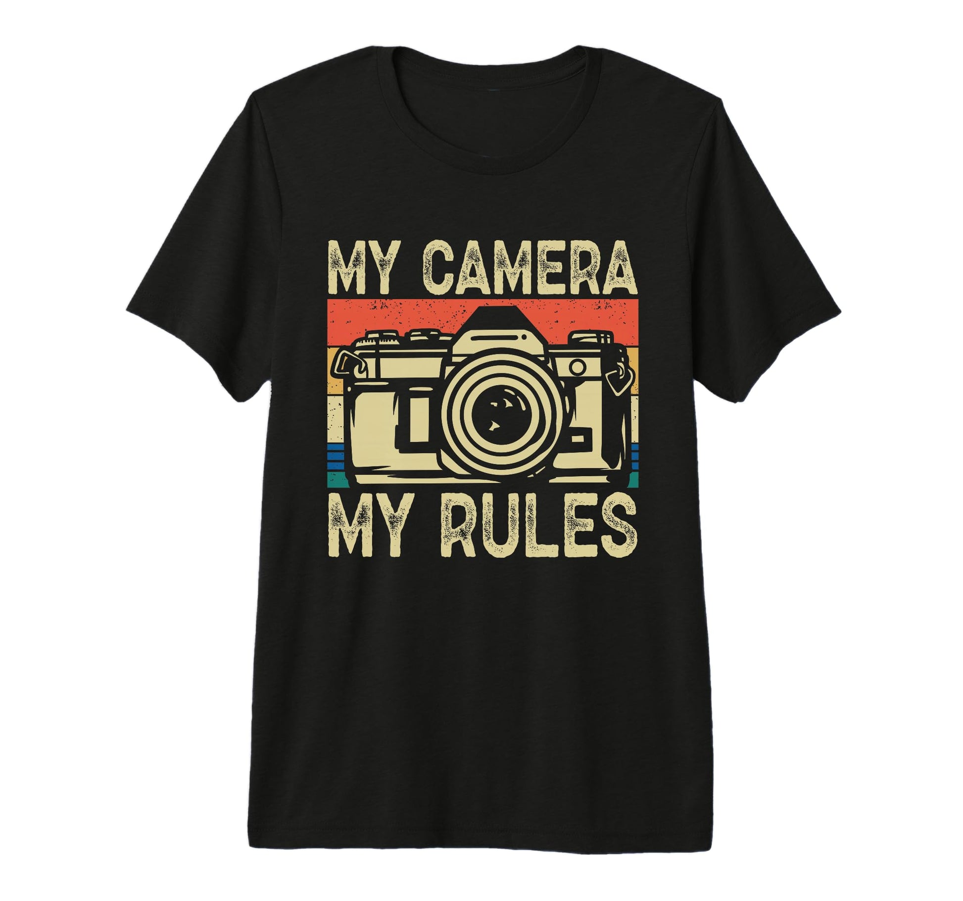 Photo Camera Photographer Flash T-Shirt - Streetwear Style for Adults - T-Shirt, Sweatshirt, Hoodie