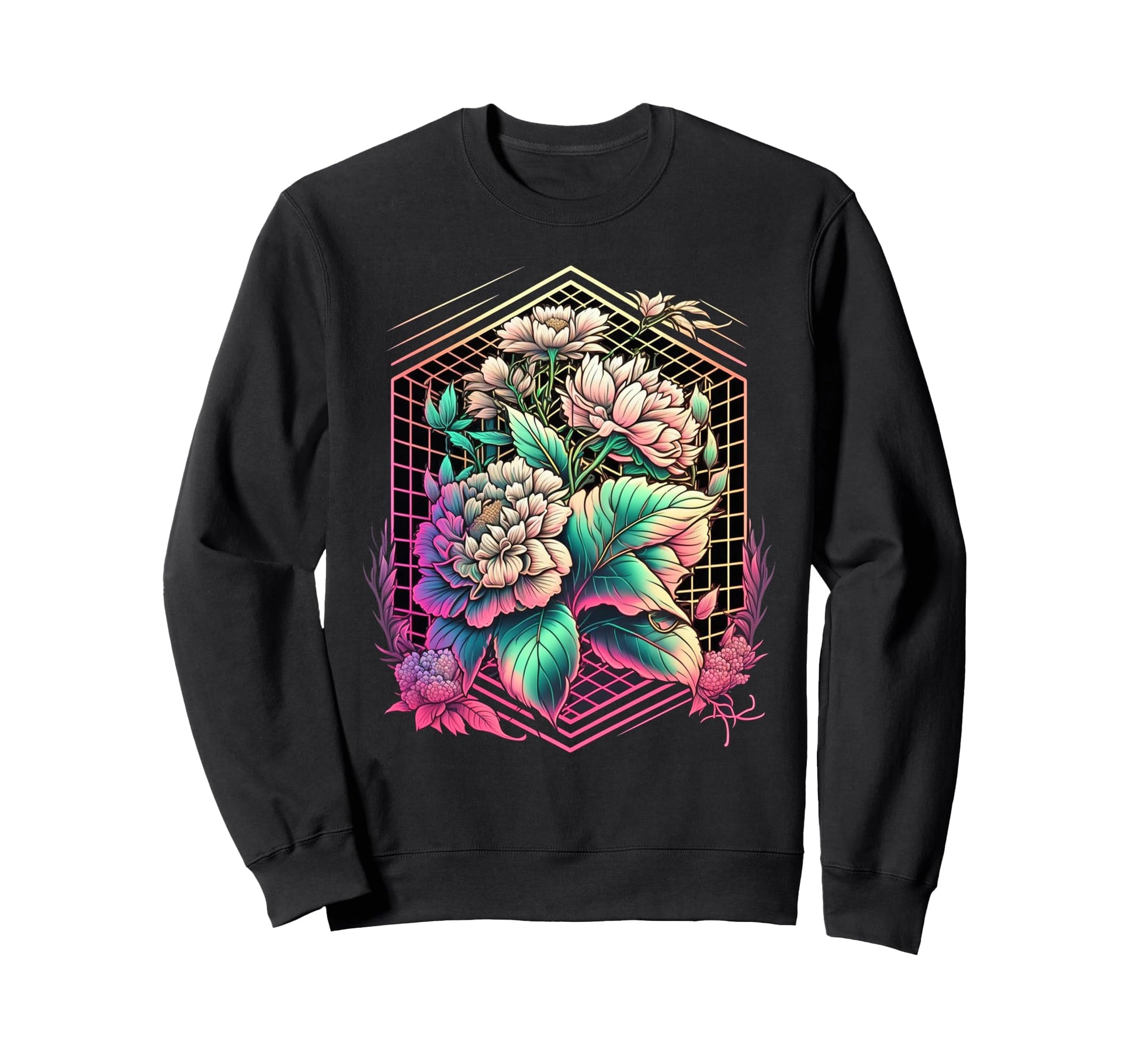 Japanese Vaporwave Futuristic Sweatshirt - Casual Everyday Wear Men Women - T-Shirt, Sweatshirt, Hoodie