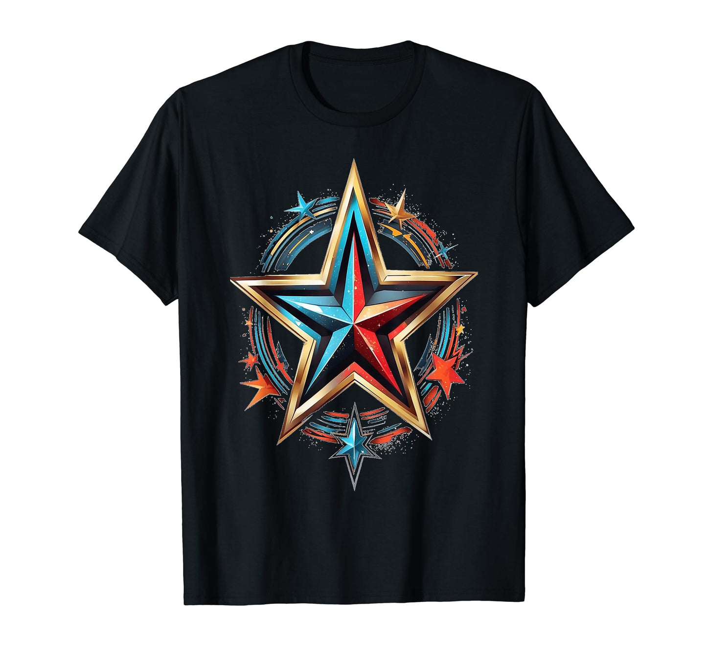 Rock Star Feel Vibe T-Shirt - Trendy Graphic for Adults - T-Shirt, Sweatshirt, Hoodie
