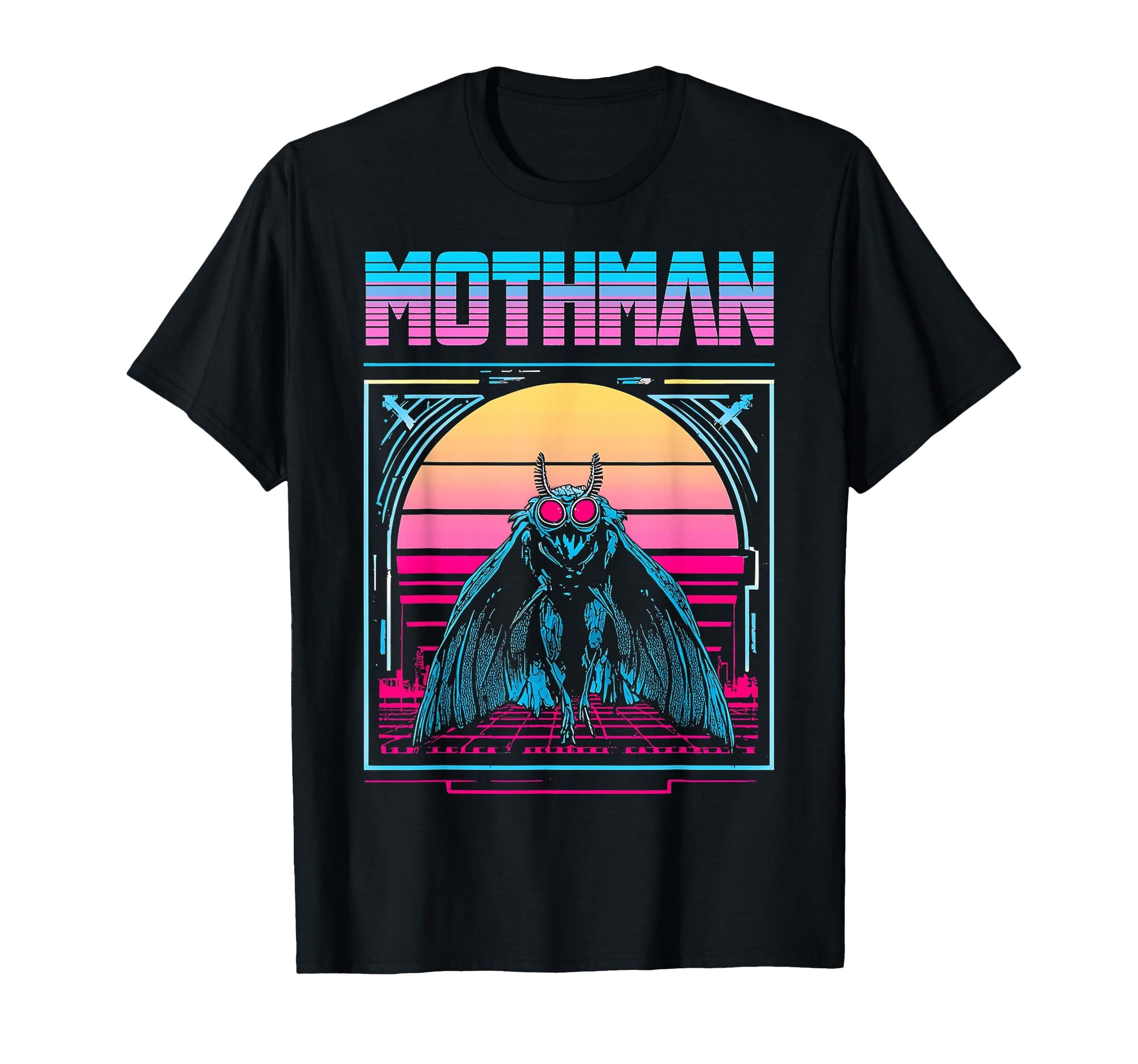 Mothman Cryptozoology Cryptid T-Shirt - Custom Art Print for Adults - T-Shirt, Sweatshirt, Hoodie