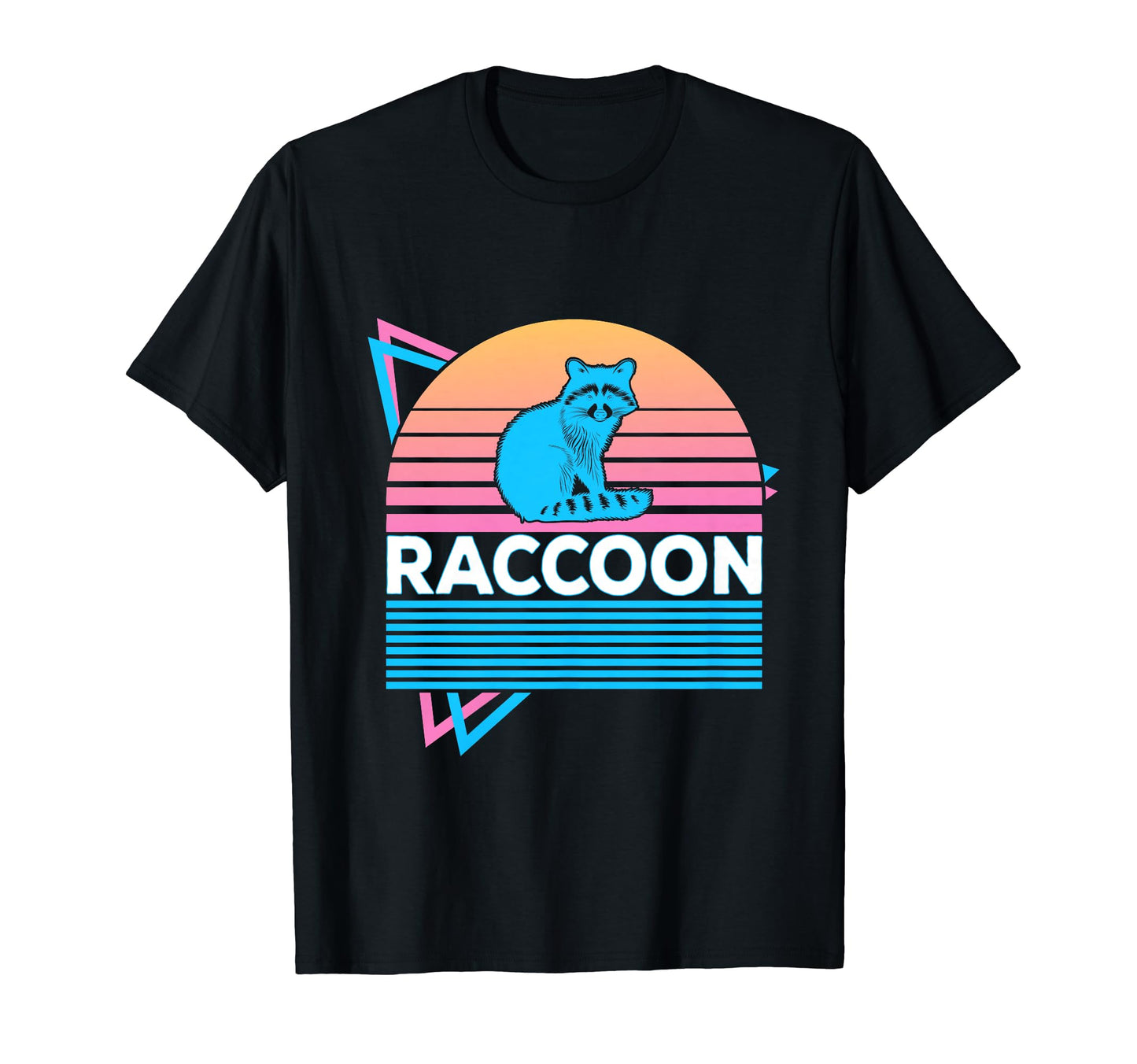 Raccoon Vaporwave Aesthetic T-Shirt - Streetwear Style Unisex - T-Shirt, Sweatshirt, Hoodie