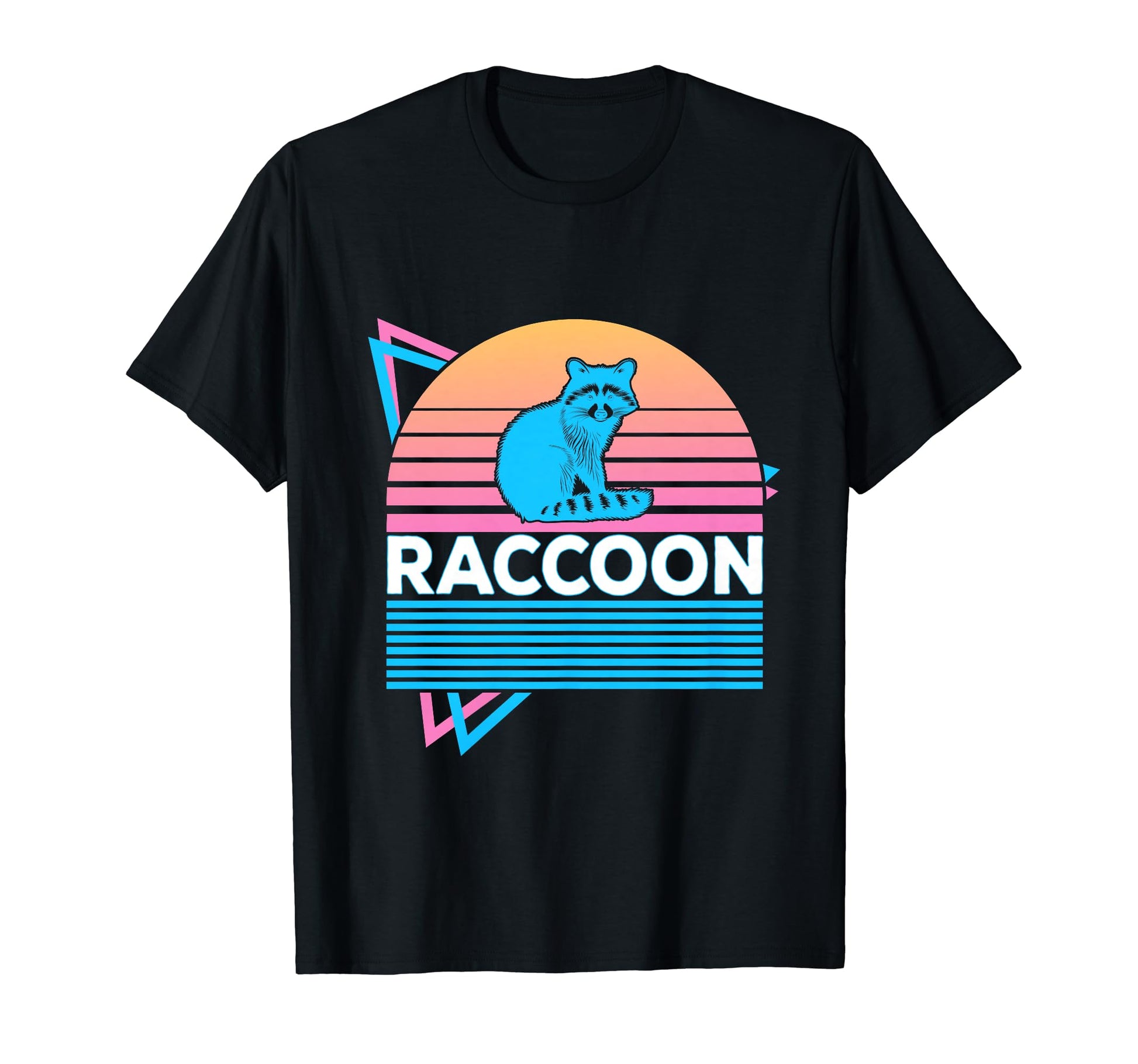 Raccoon Vaporwave Aesthetic T-Shirt - Streetwear Style Unisex - T-Shirt, Sweatshirt, Hoodie