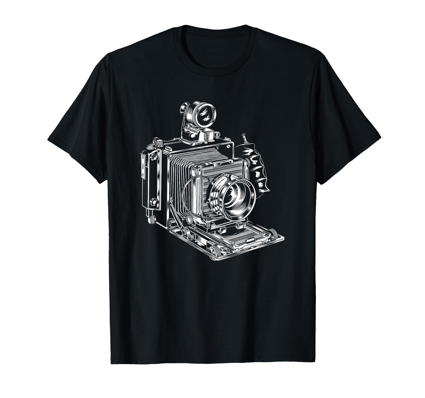 Camera Photographer Antique Enthusiast T-Shirt - Unique Graphic Men Women - T-Shirt, Sweatshirt, Hoodie