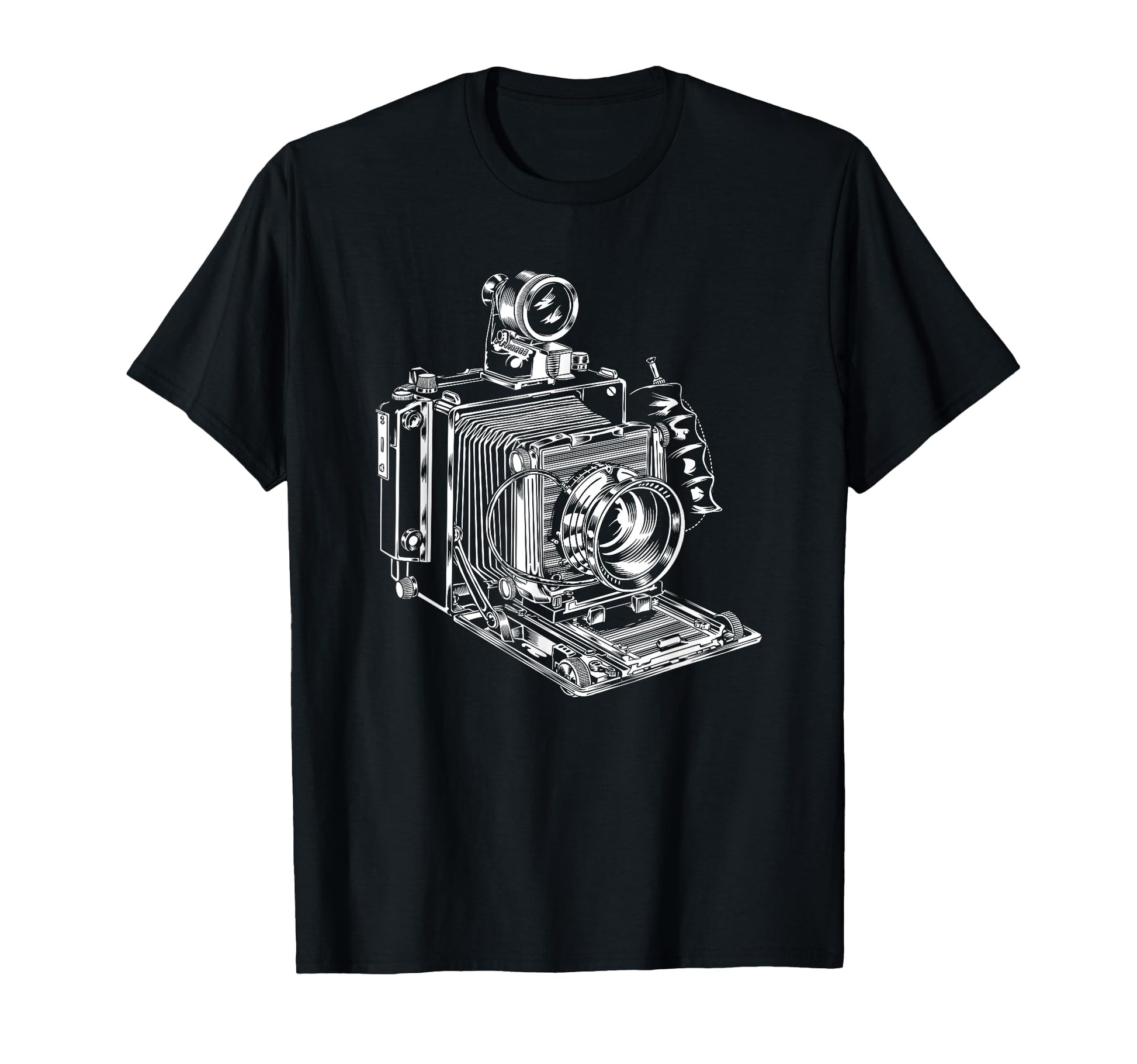 Camera Photographer Antique Enthusiast T-Shirt - Unique Graphic Men Women - T-Shirt, Sweatshirt, Hoodie