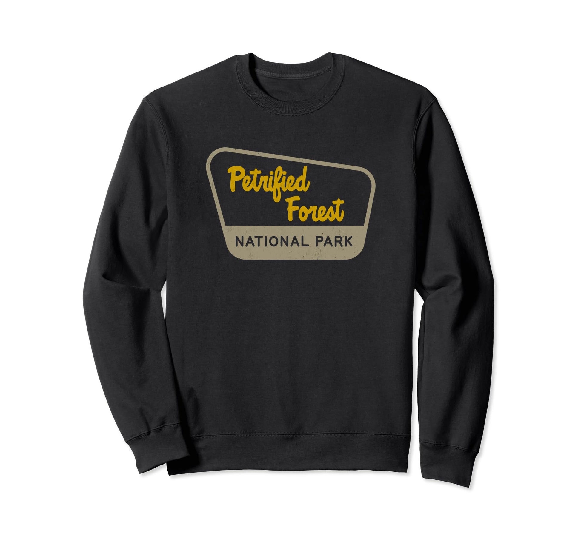 Petrified Forest National Park Two Tone Sweatshirt - Graphic Print Unisex - T-Shirt, Sweatshirt, Hoodie