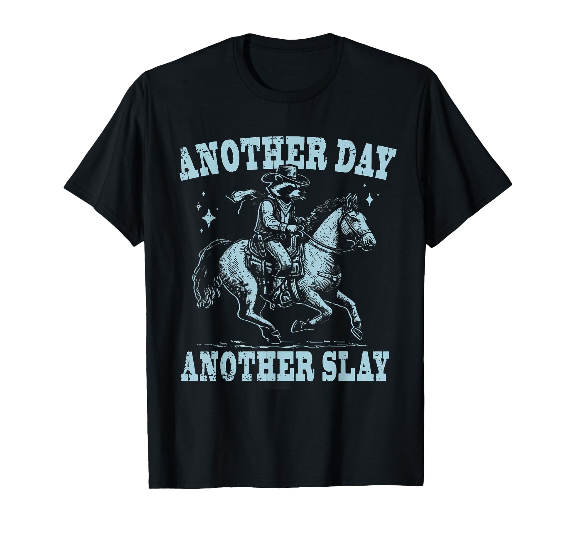Funny Raccoon Meme Cowboys Western T-Shirt - Aesthetic Graphic Men Women - T-Shirt, Sweatshirt, Hoodie