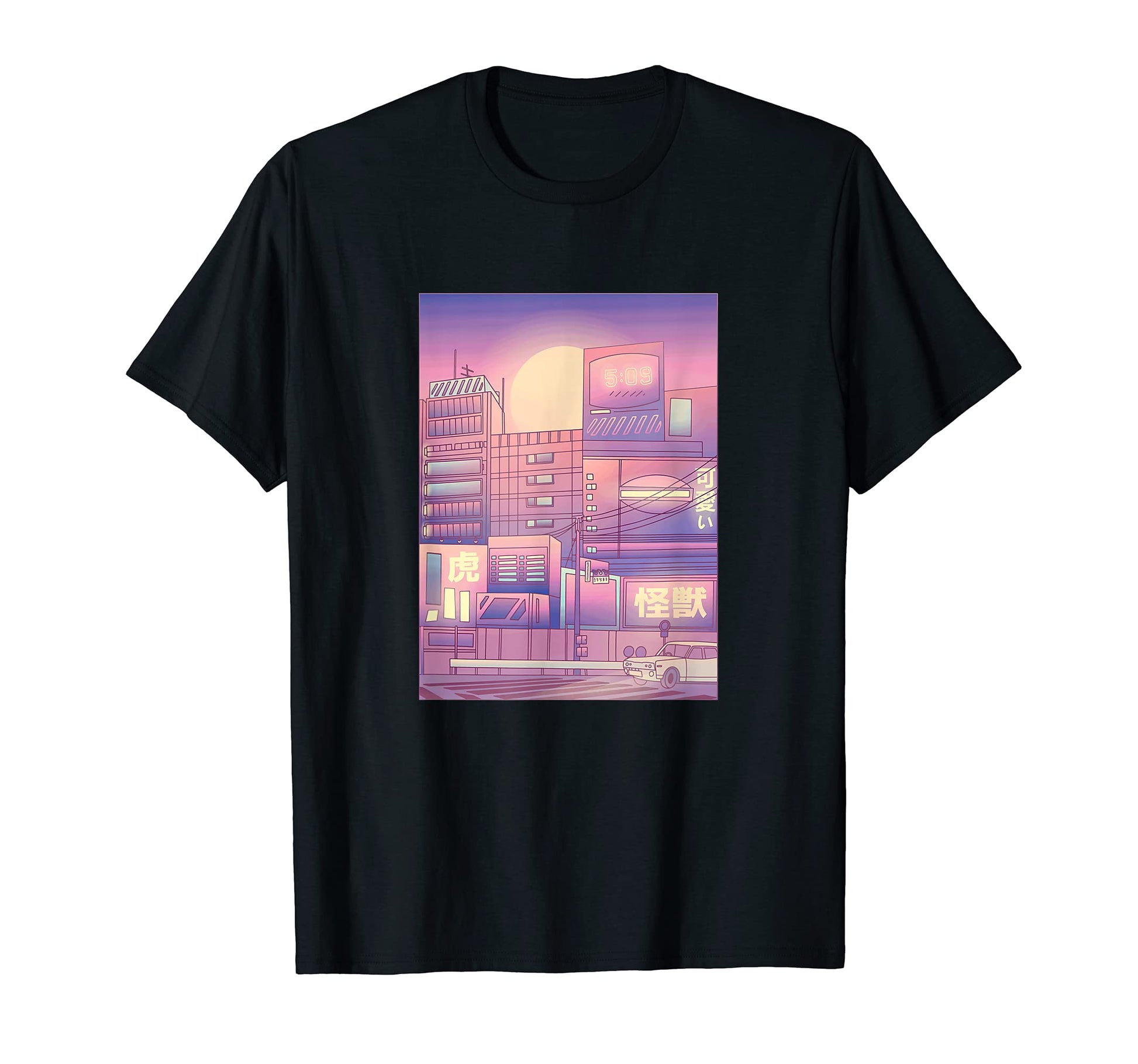 Lofi Japanese Anime Vaporwave Aesthetic T-Shirt - Trendy Graphic Men Women - T-Shirt, Sweatshirt, Hoodie