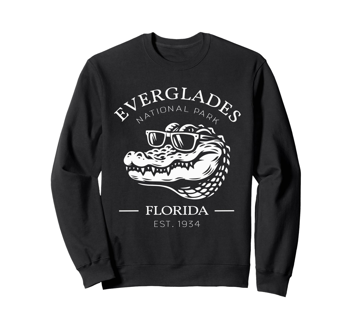 Everglades National Park Sweatshirt - Minimalist Print Men Women - T-Shirt, Sweatshirt, Hoodie