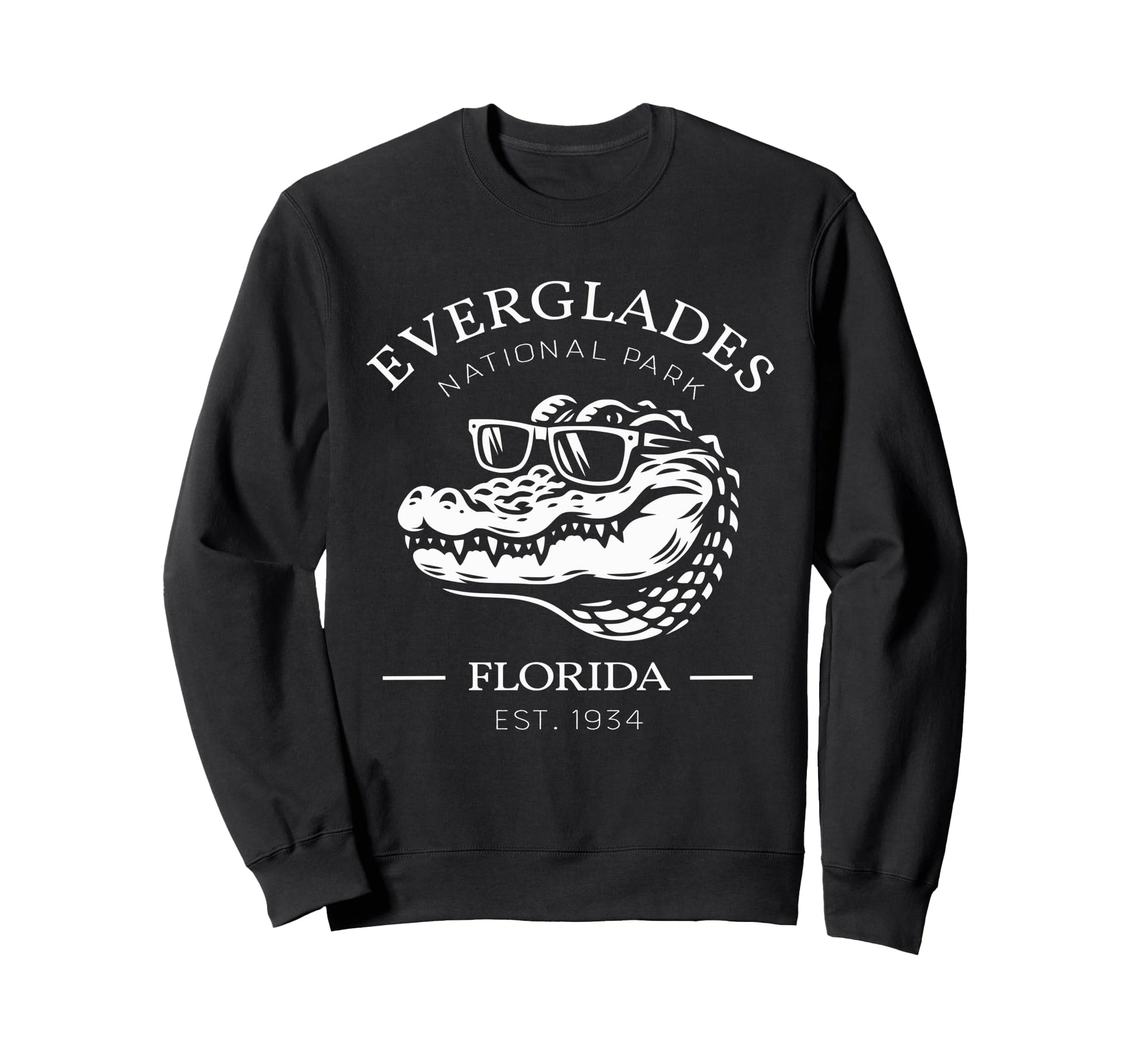 Everglades National Park Sweatshirt - Minimalist Print Men Women - T-Shirt, Sweatshirt, Hoodie