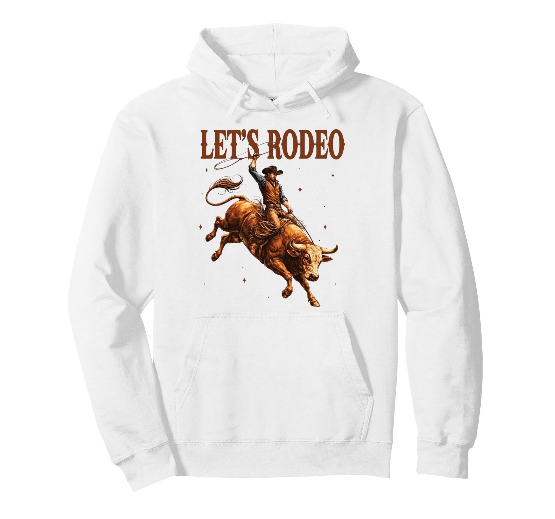 Rodeo Cowboy Bull Riding Western Country Hoodie - Streetwear Style Unisex - T-Shirt, Sweatshirt, Hoodie