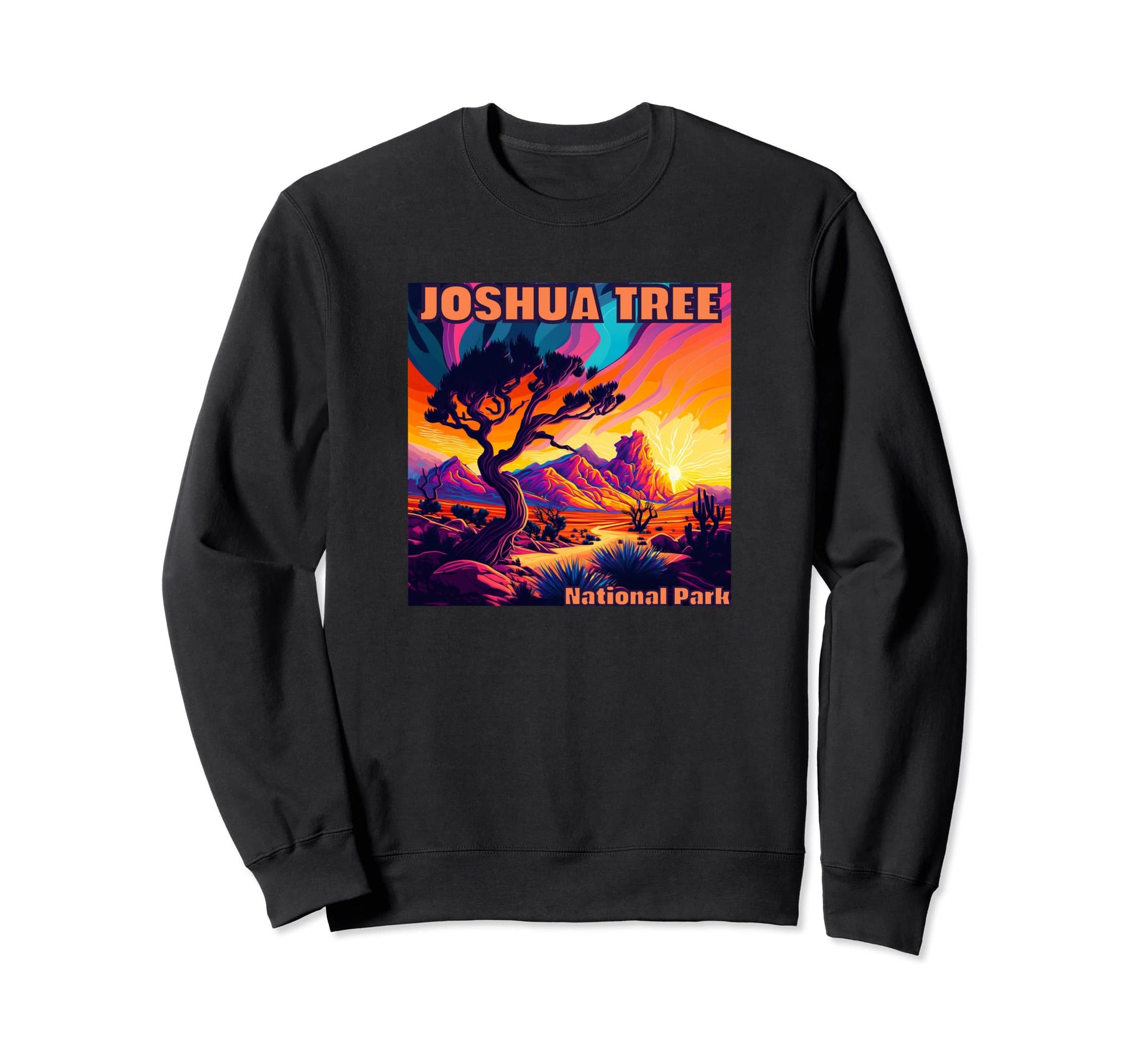 Joshua Tree National Park Desert Sweatshirt - Trendy Graphic Men Women - T-Shirt, Sweatshirt, Hoodie
