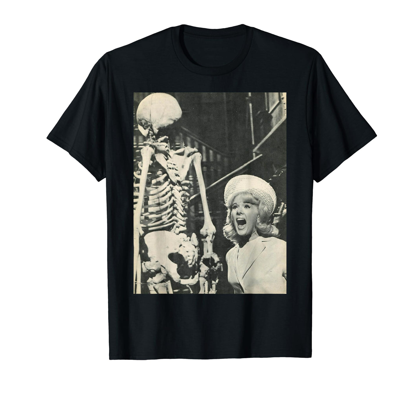 Sci Fi Pin Up Skeleton Science T-Shirt - Streetwear Style Men Women - T-Shirt, Sweatshirt, Hoodie