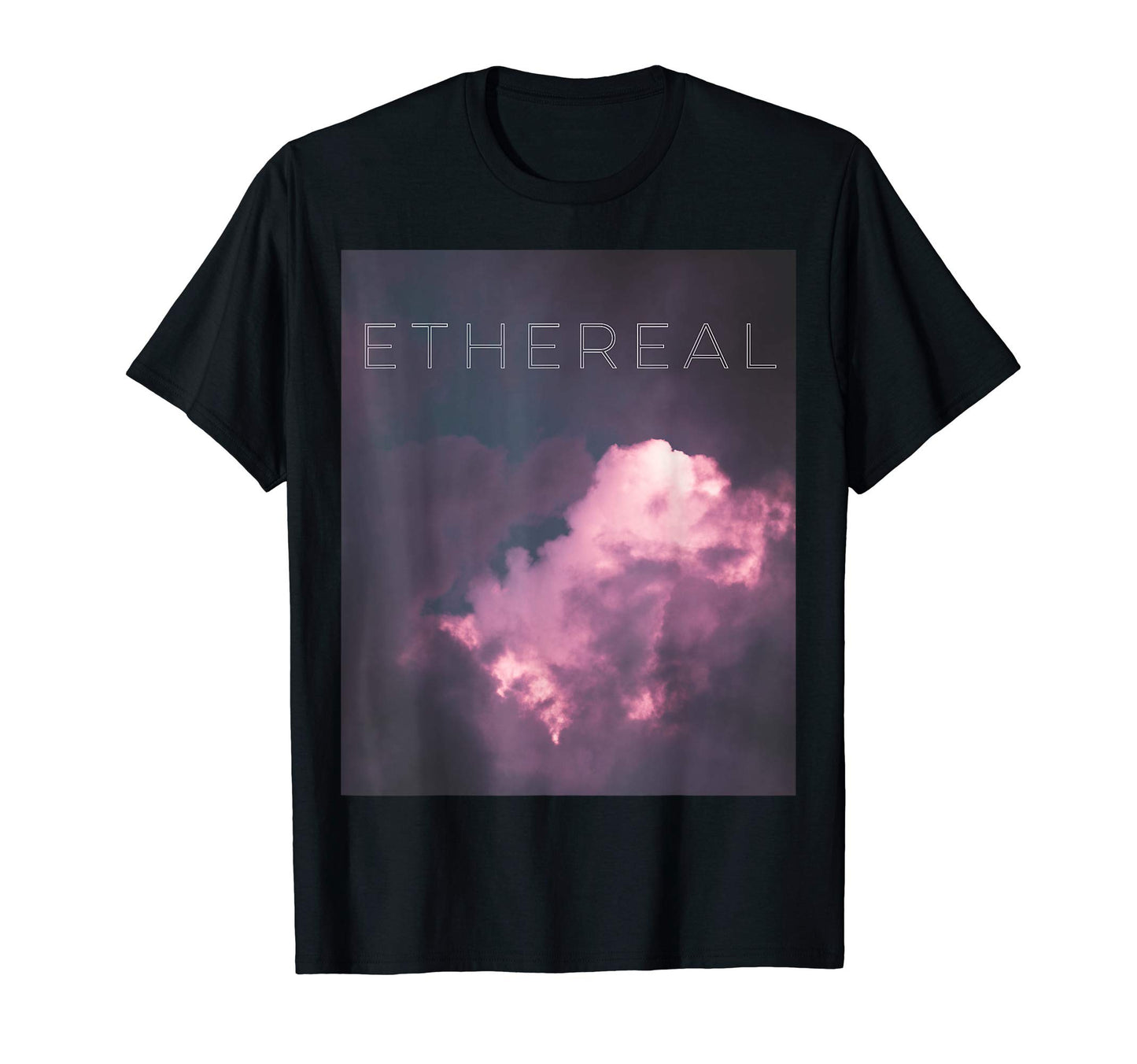Ethereal Dreamy Vaporwave Aesthetic T-Shirt - Custom Art Print Unisex - T-Shirt, Sweatshirt, Hoodie