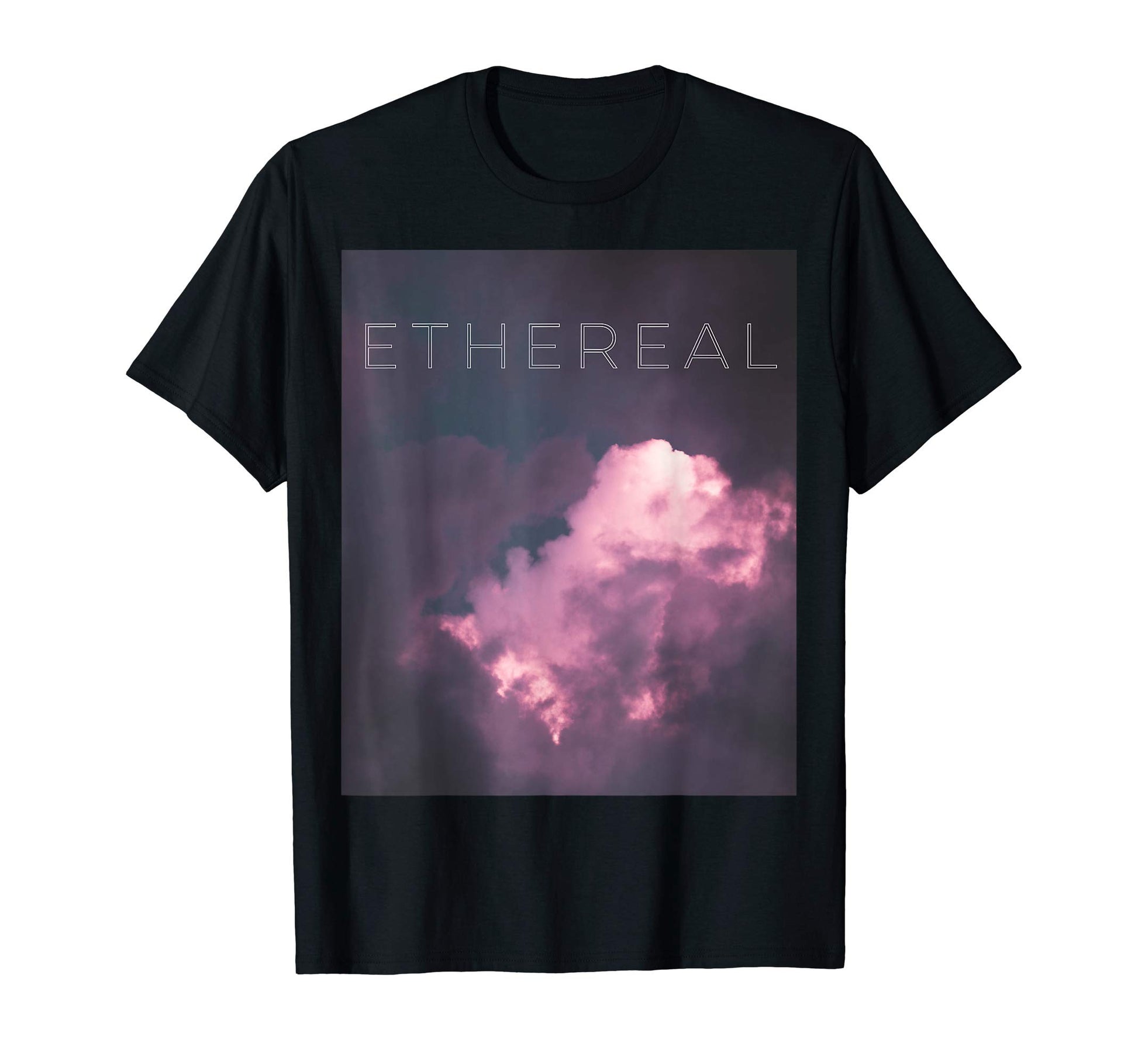 Ethereal Dreamy Vaporwave Aesthetic T-Shirt - Custom Art Print Unisex - T-Shirt, Sweatshirt, Hoodie