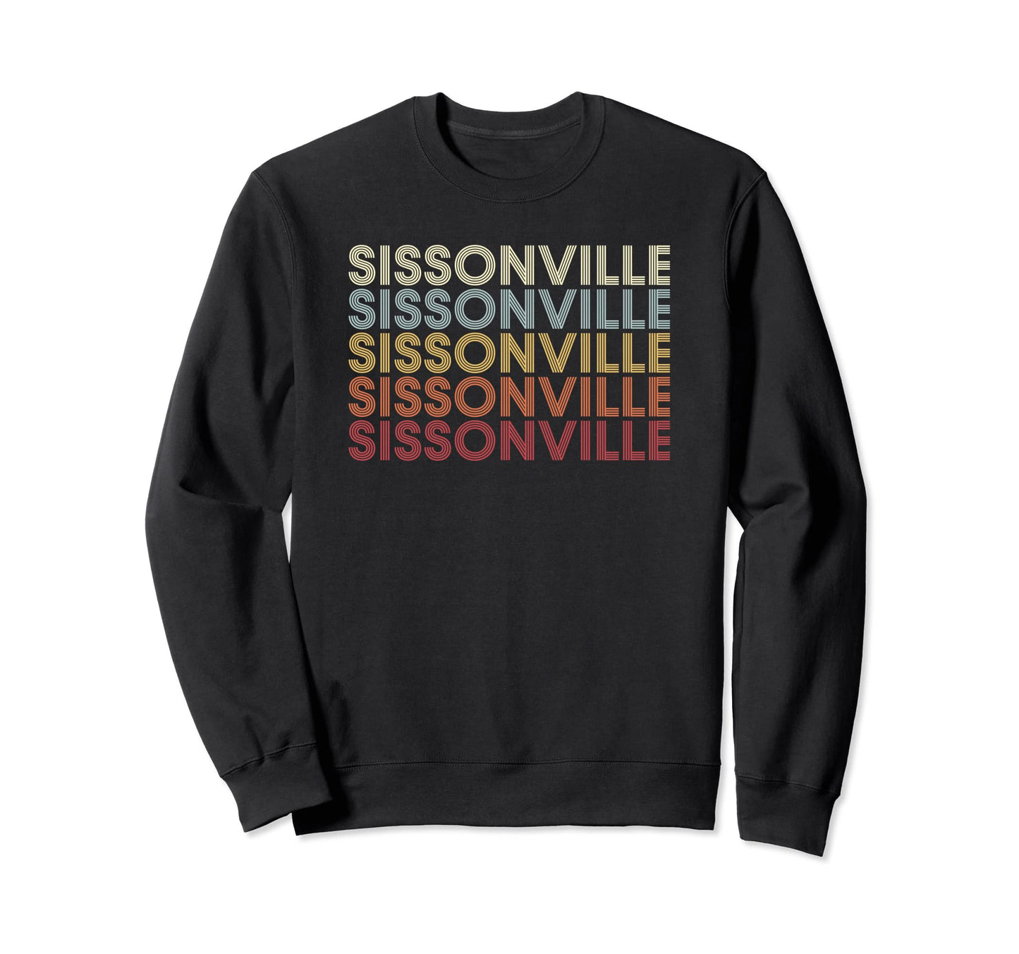 Sissonville West Virginia Sweatshirt - Minimalist Print Men Women - T-Shirt, Sweatshirt, Hoodie