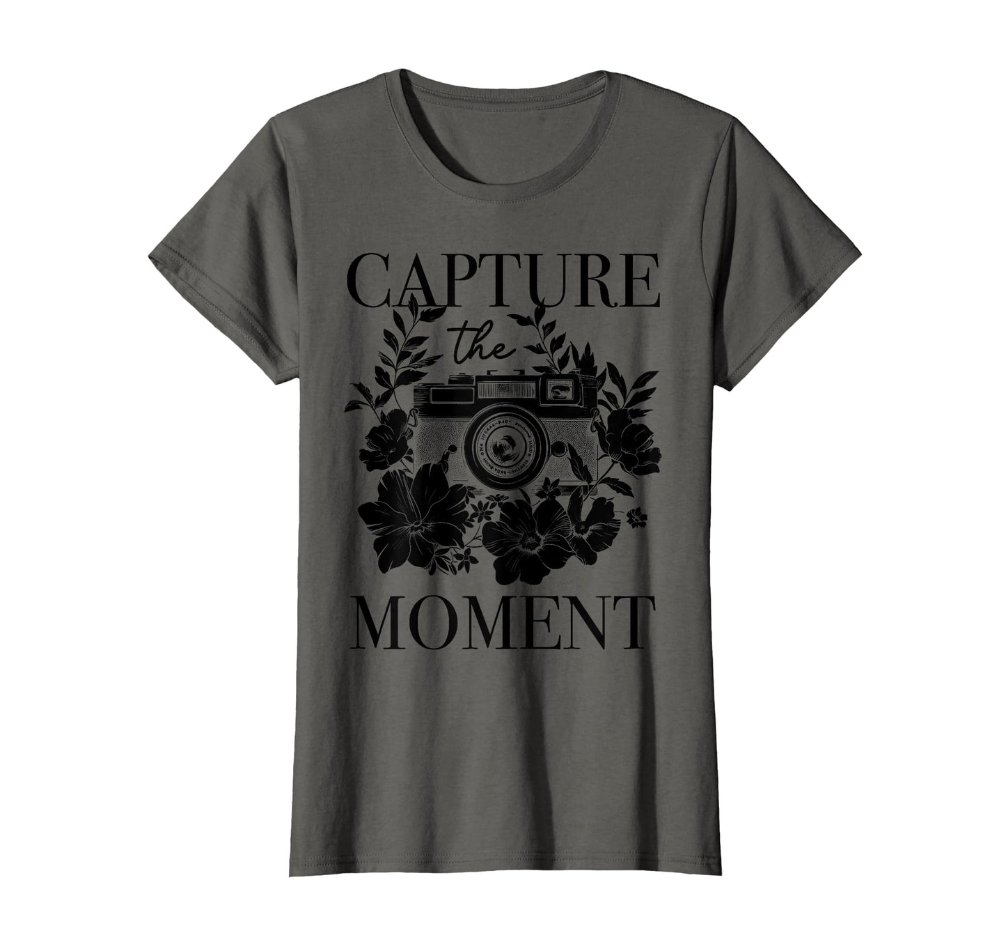 Photographer Capture Moment Camera T-Shirt - Fun Novelty Design for Adults - T-Shirt, Sweatshirt, Hoodie