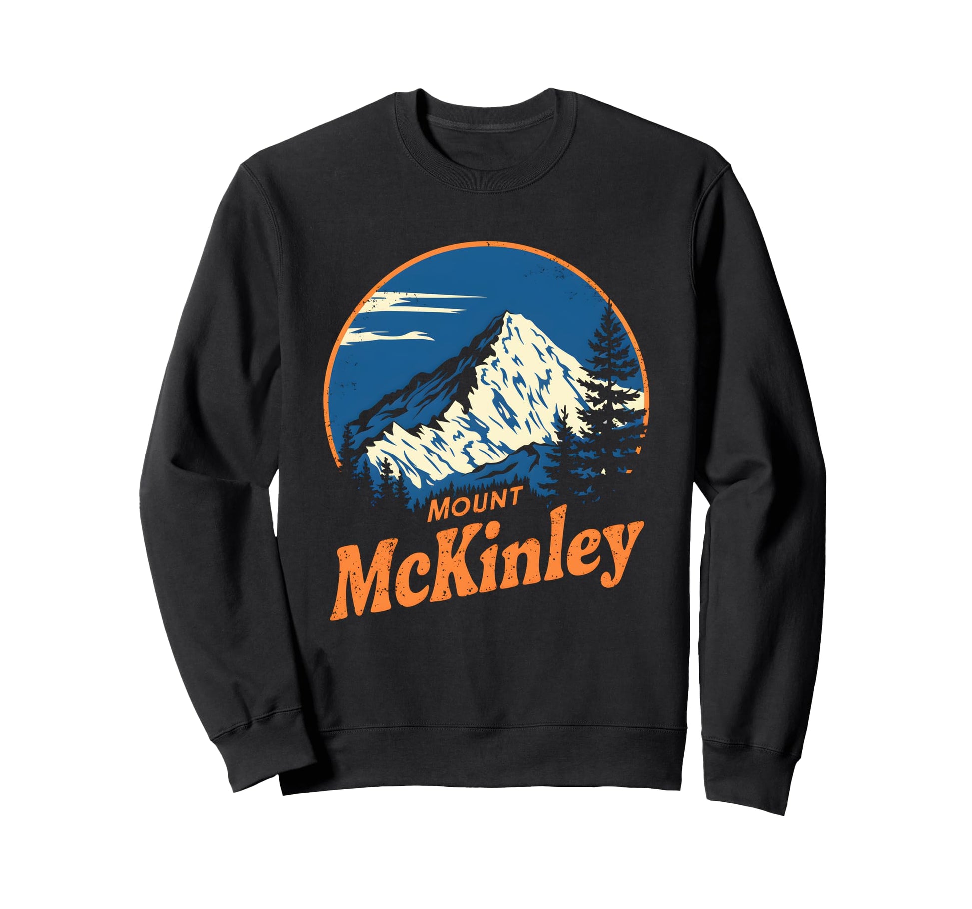 Mount Mckinley National Park Alaska Sweatshirt - Minimalist Print Unisex - T-Shirt, Sweatshirt, Hoodie