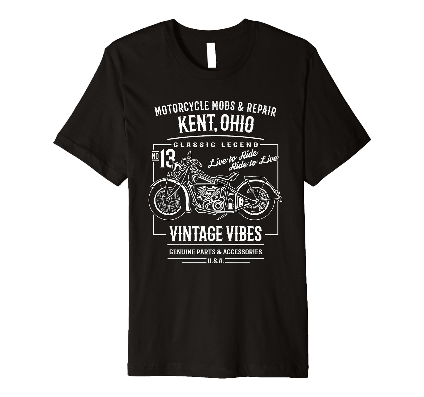 Kent Oh Usa Motorcycle T-Shirt - Unique Graphic Men Women - T-Shirt, Sweatshirt, Hoodie