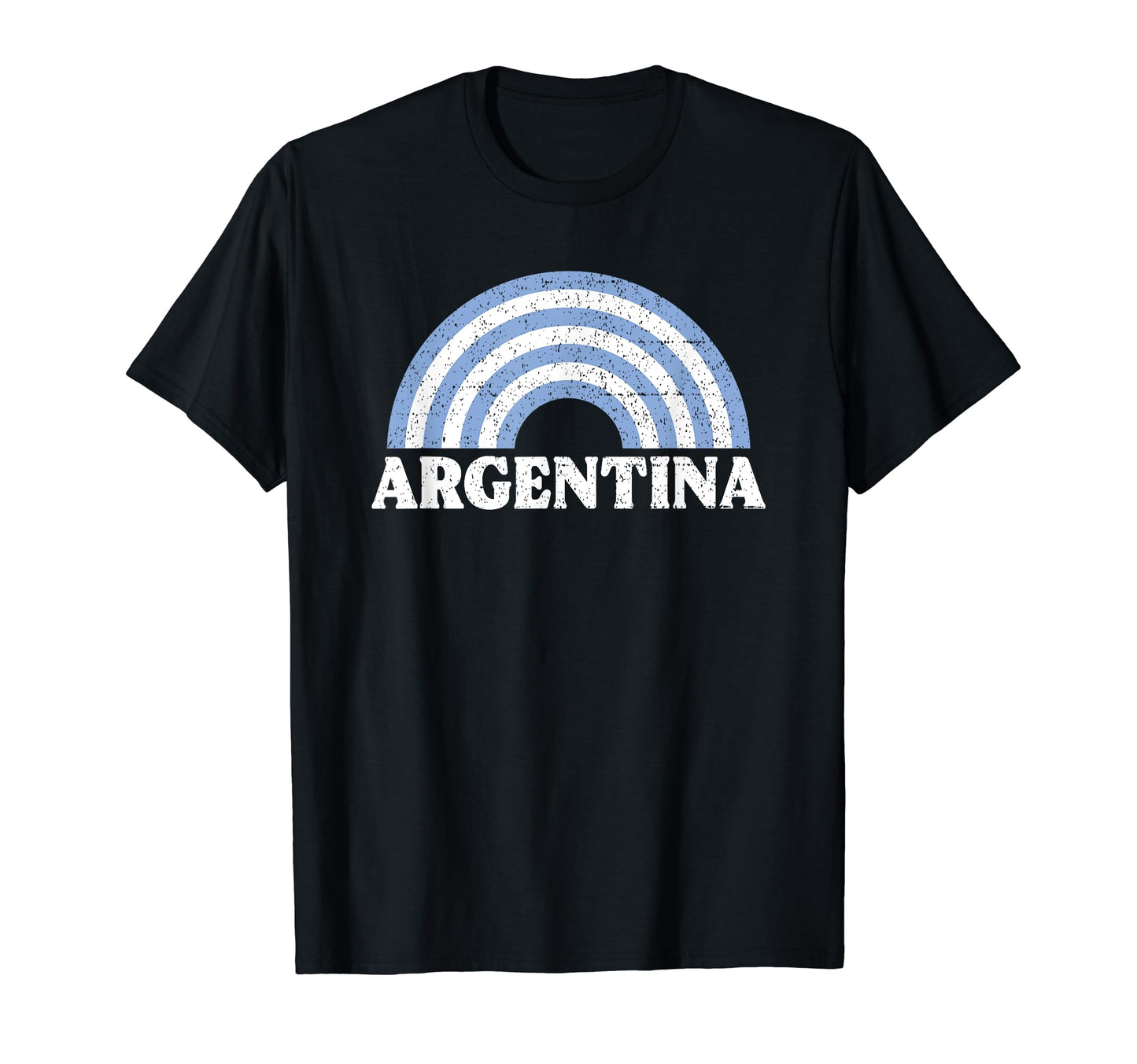 Argentina Flag Rainbow Argentinian T-Shirt - Fun Novelty Design for Adults - T-Shirt, Sweatshirt, Hoodie