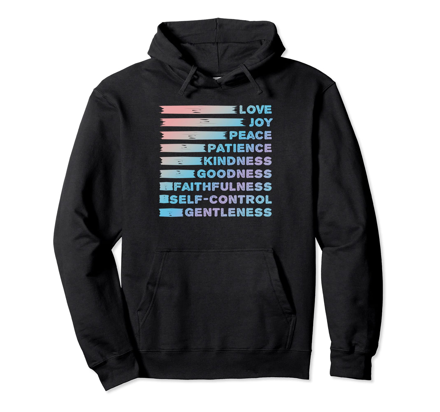 Fruit Spirit Christian Bible Verse Hoodie - Fun Novelty Design for Adults - T-Shirt, Sweatshirt, Hoodie