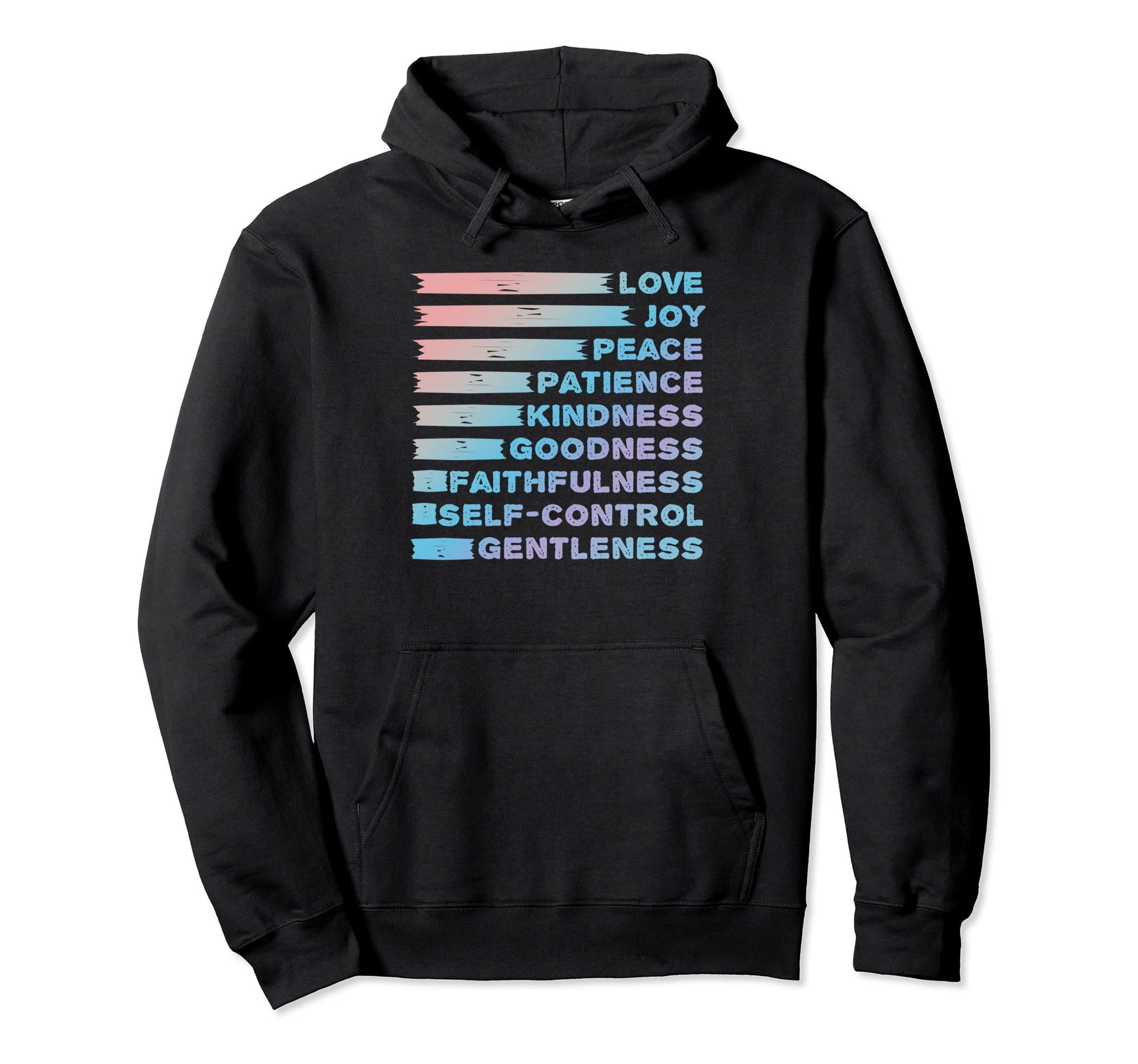 Fruit Spirit Christian Bible Verse Hoodie - Fun Novelty Design for Adults - T-Shirt, Sweatshirt, Hoodie