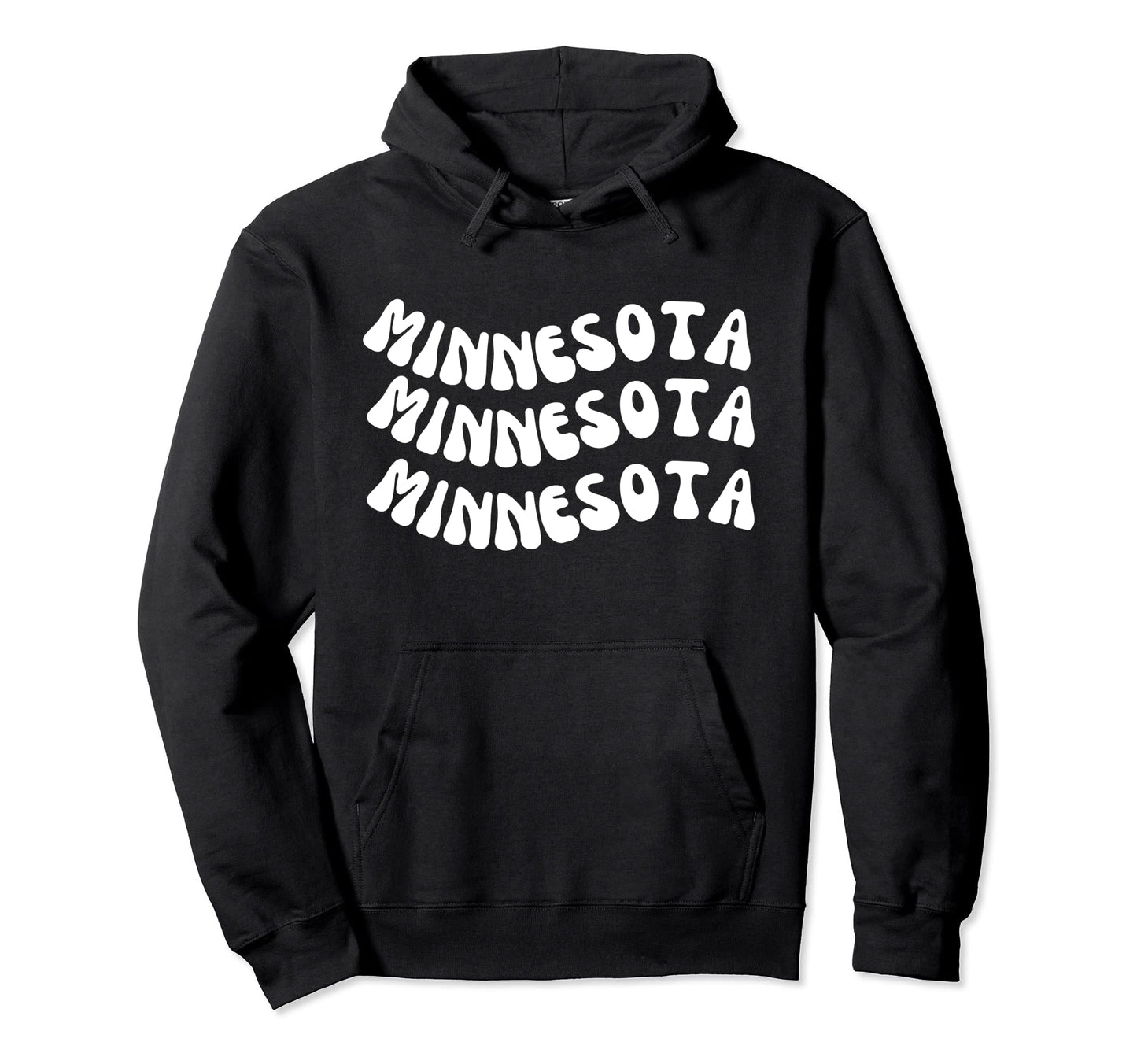Minnesota Home State Pride Mid Hoodie - Casual Everyday Wear Men Women - T-Shirt, Sweatshirt, Hoodie