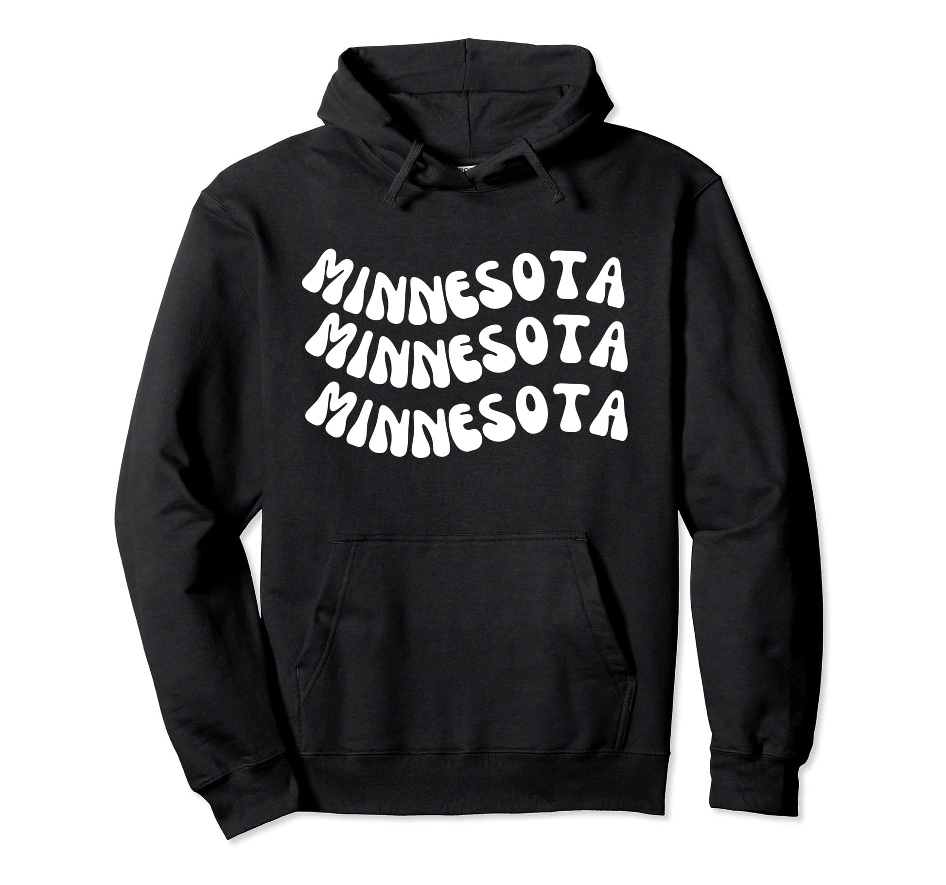 Minnesota Home State Pride Mid Hoodie - Casual Everyday Wear Men Women - T-Shirt, Sweatshirt, Hoodie