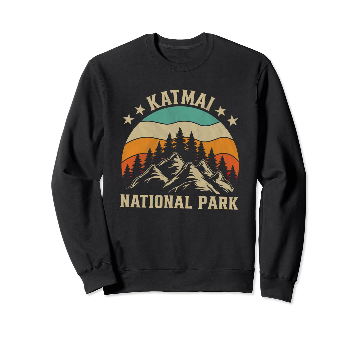 Katmai National Park Sweatshirt - Graphic Print Men Women - T-Shirt, Sweatshirt, Hoodie