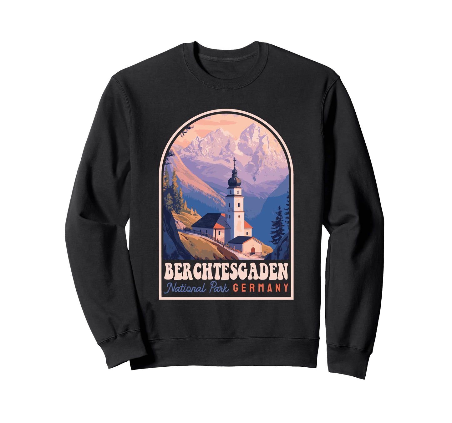 Berchtesgaden National Park Germany Sweatshirt - Streetwear Style Unisex - T-Shirt, Sweatshirt, Hoodie