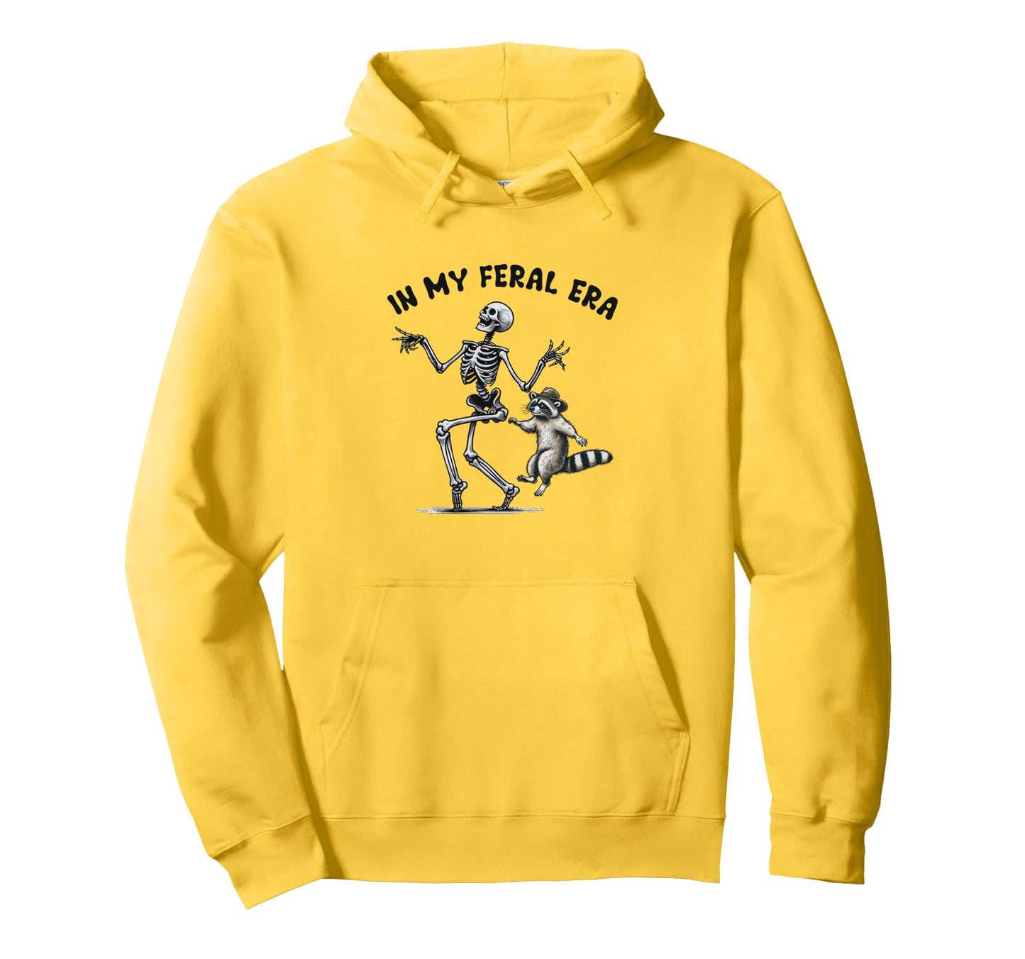 My Feral Era Cowboy Raccoon And Hoodie - Casual Everyday Wear Unisex - T-Shirt, Sweatshirt, Hoodie