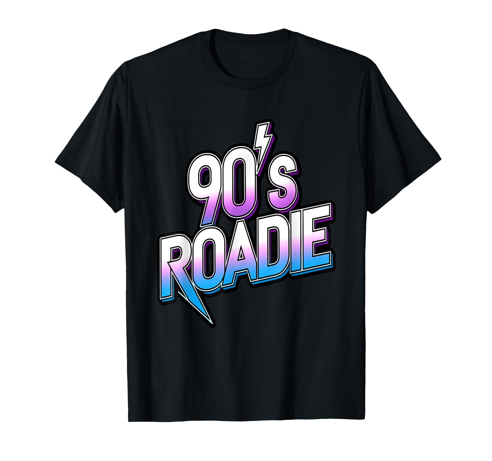 90S Roadie Rock Music Country Grunge T-Shirt - Novelty Apparel for Adults - T-Shirt, Sweatshirt, Hoodie