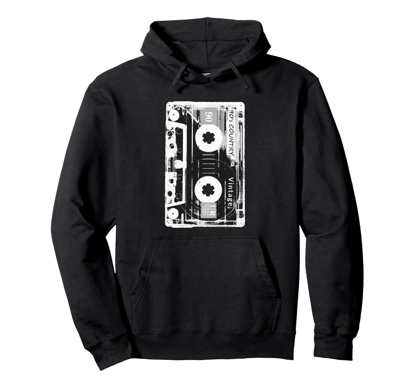 Cassette Tape 80S 90S Country Music Hoodie - Trendy Graphic for Adults - T-Shirt, Sweatshirt, Hoodie