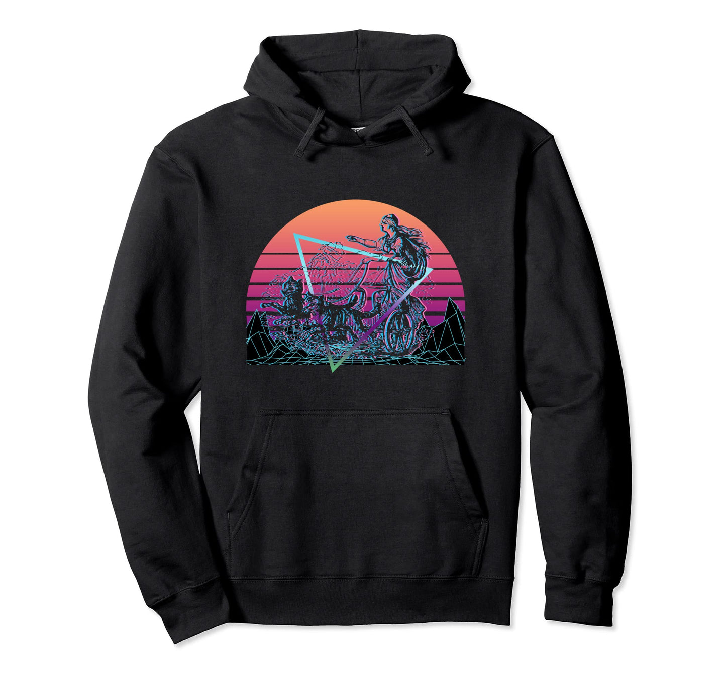 Freyja Norse Goddess Pagan Wiccan Hoodie - Graphic Print for Adults - T-Shirt, Sweatshirt, Hoodie