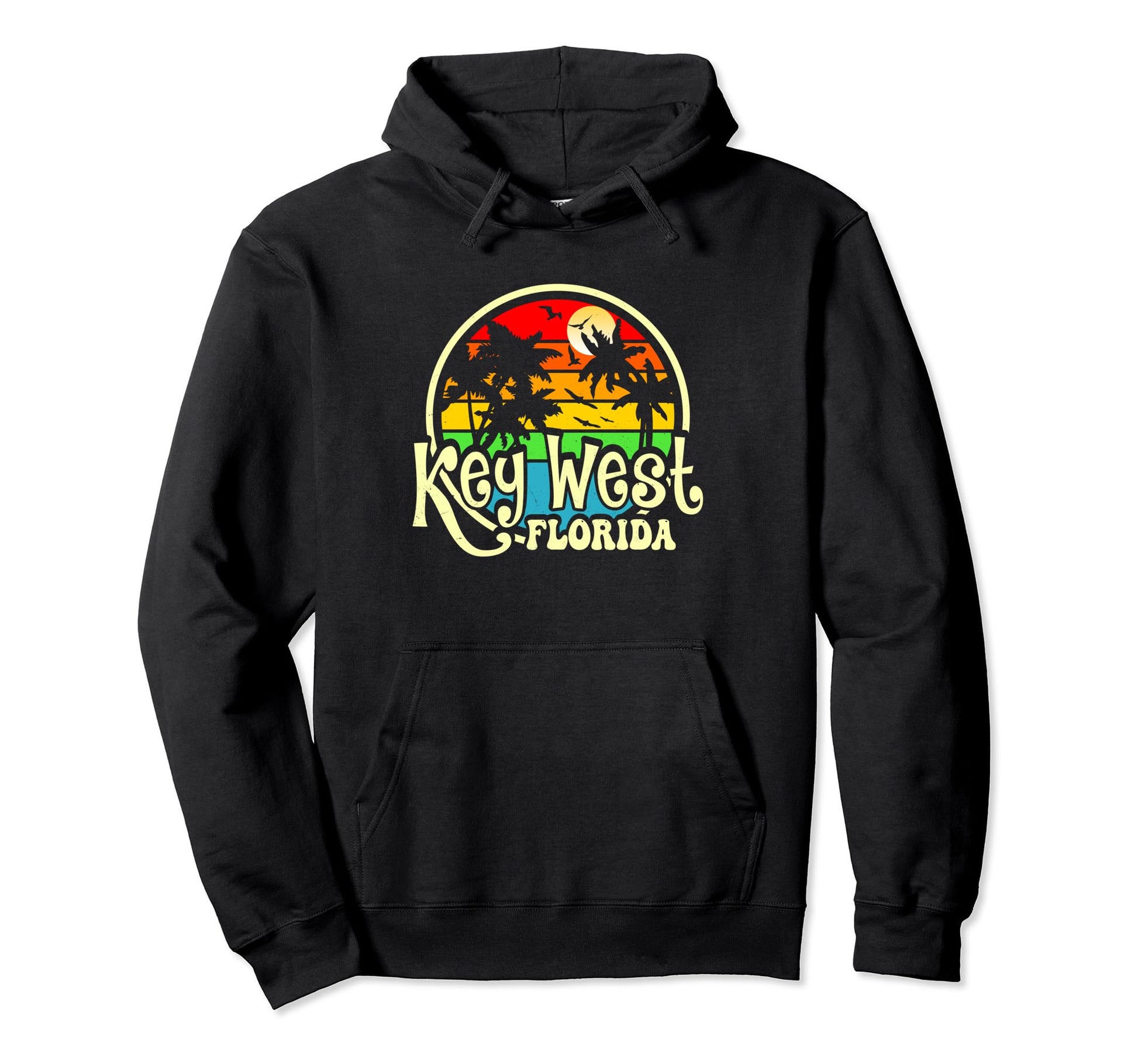 Key West Florida Beach Family Vacation Hoodie - Streetwear Style Men Women - T-Shirt, Sweatshirt, Hoodie