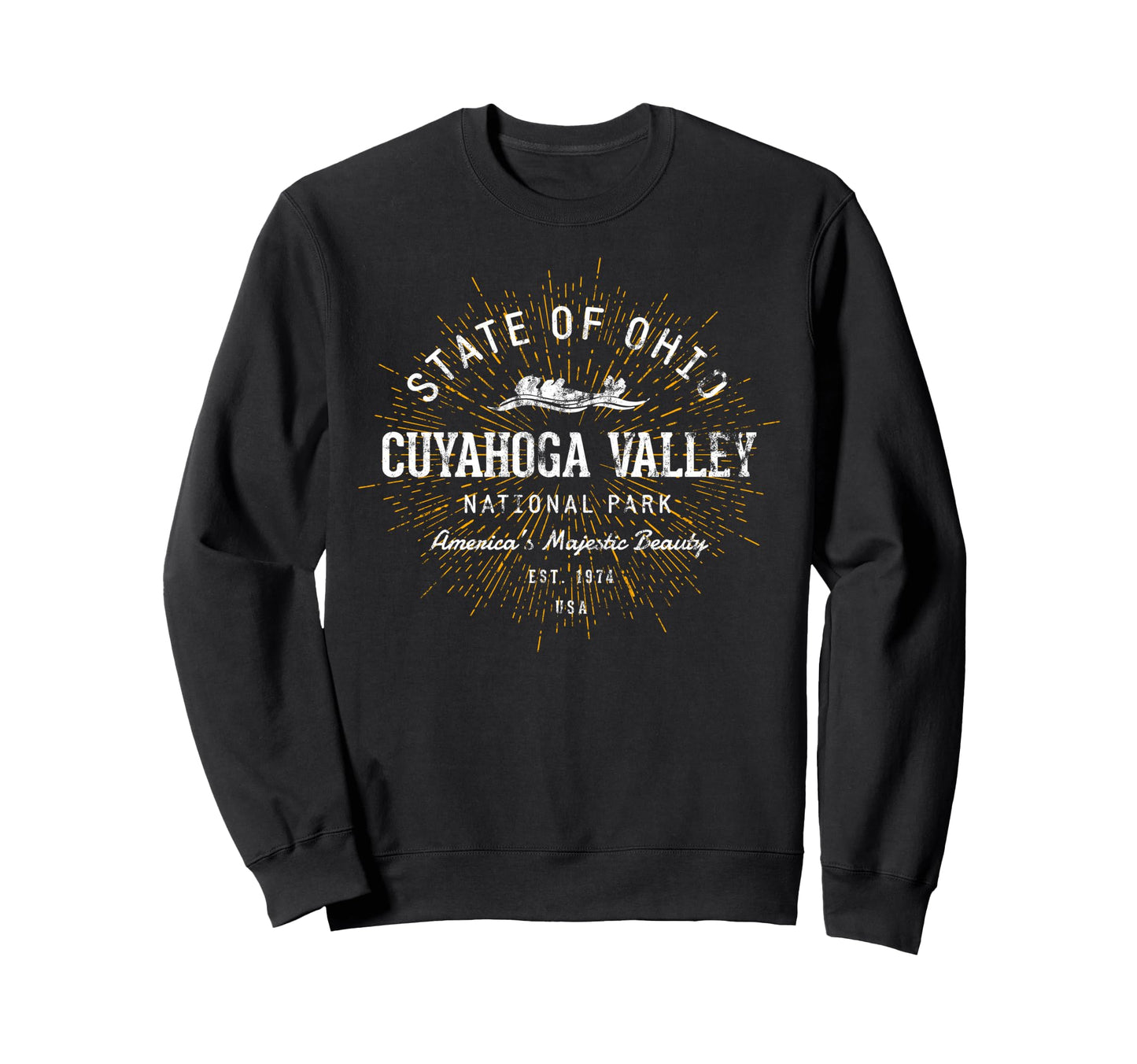 Cuyahoga Valley National Park Sweatshirt - Minimalist Print Unisex - T-Shirt, Sweatshirt, Hoodie