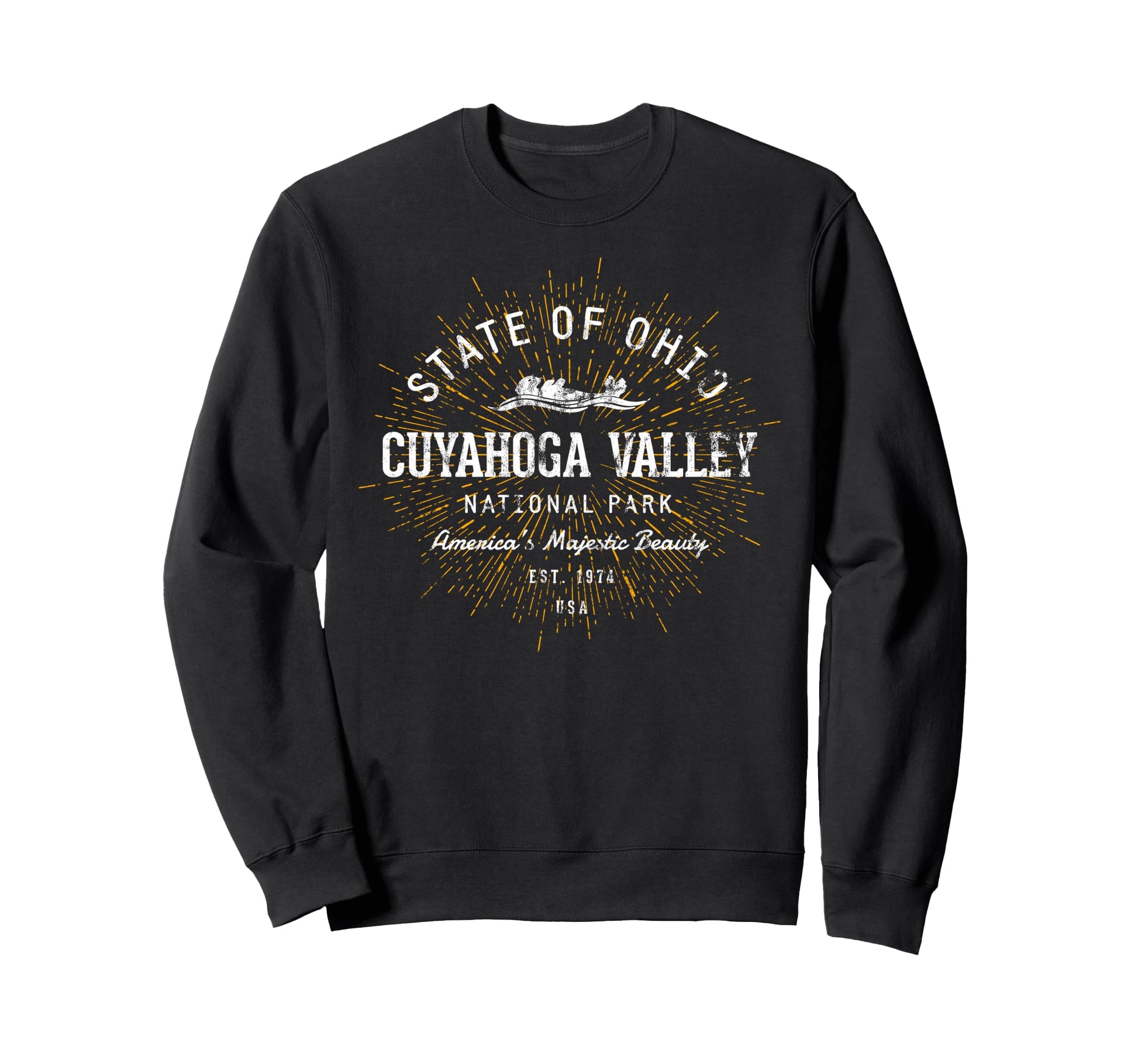 Cuyahoga Valley National Park Sweatshirt - Minimalist Print Unisex - T-Shirt, Sweatshirt, Hoodie
