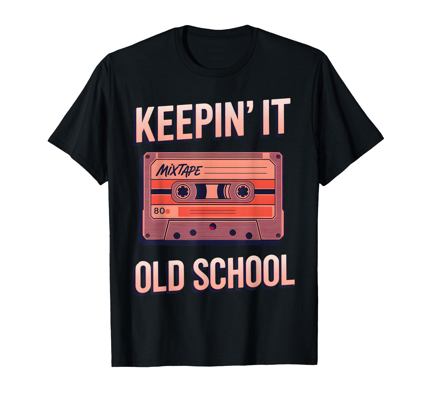 Old School Hip Hop 80S 90S Cassette T-Shirt - Aesthetic Graphic for Adults - T-Shirt, Sweatshirt, Hoodie