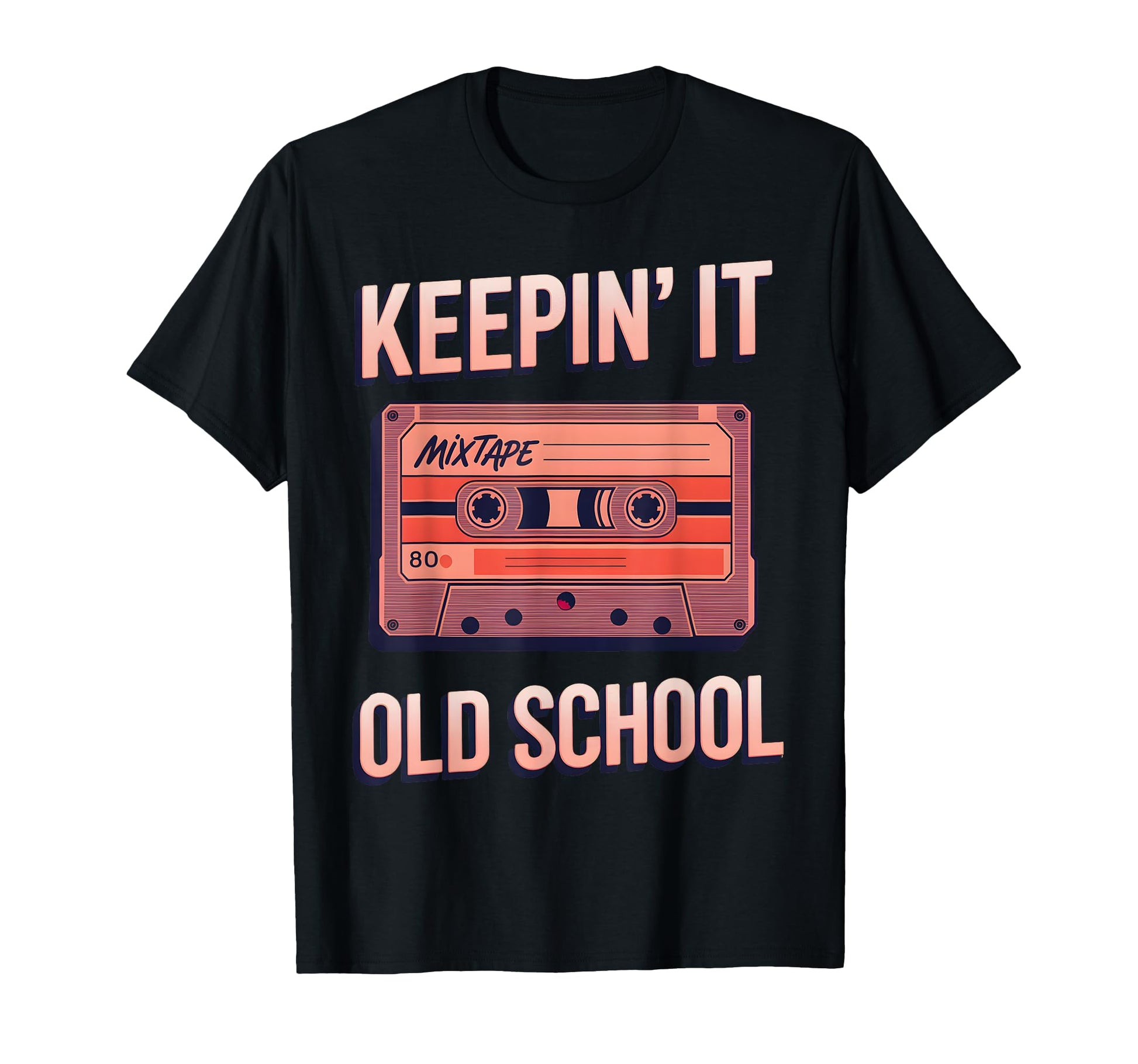 Old School Hip Hop 80S 90S Cassette T-Shirt - Aesthetic Graphic for Adults - T-Shirt, Sweatshirt, Hoodie