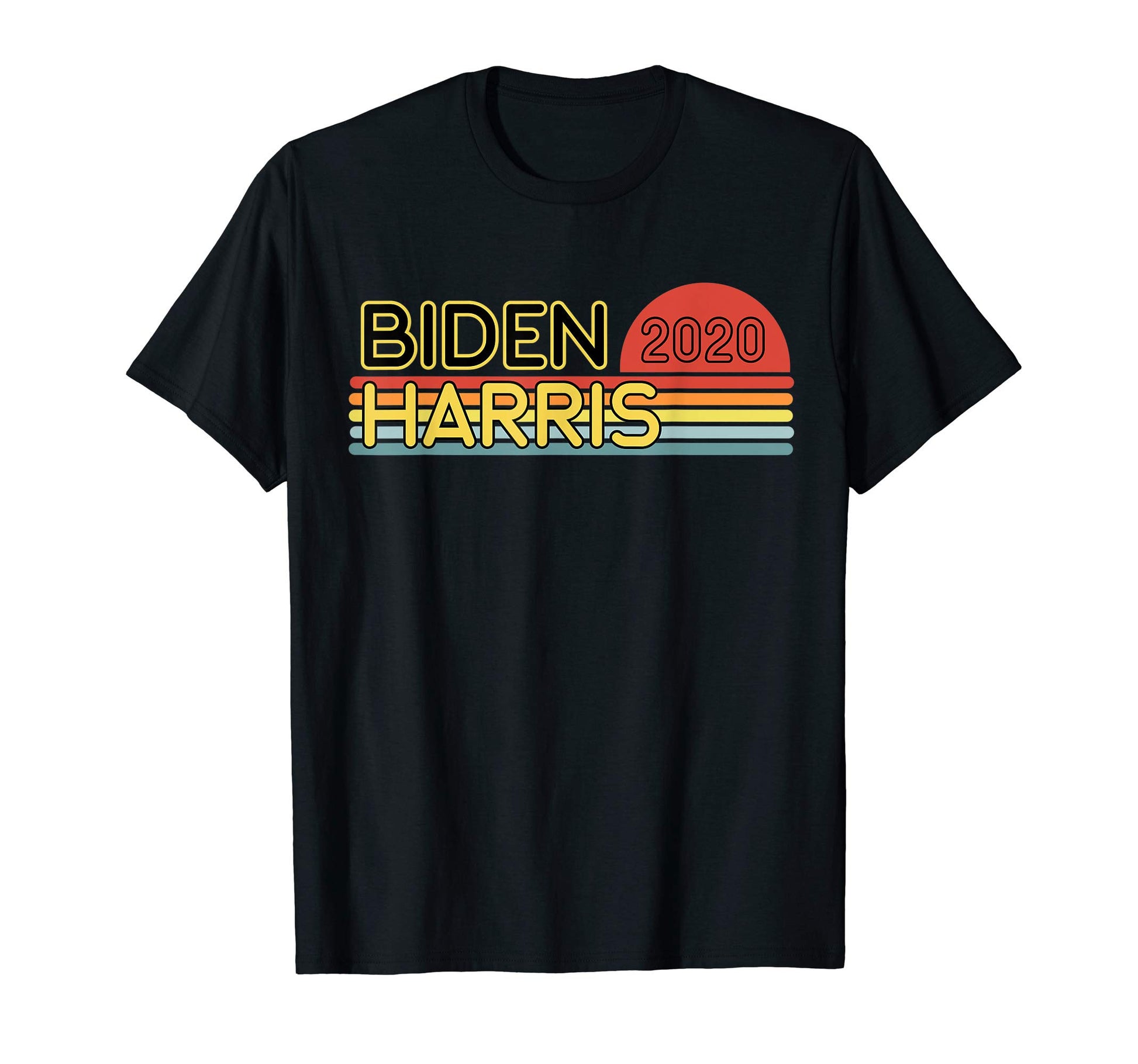 Biden Harris 2020 Rainbow T-Shirt - Trendy Graphic for Adults - T-Shirt, Sweatshirt, Hoodie
